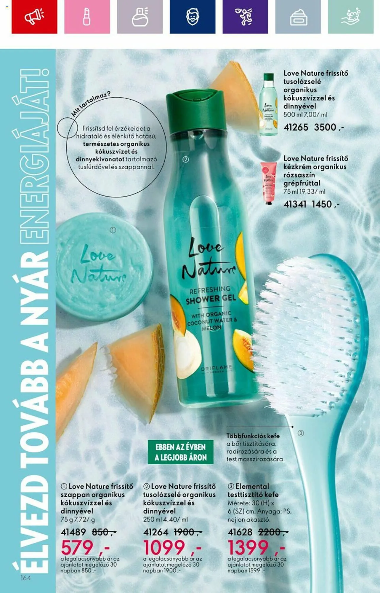 Katalógus Oriflame akciós újság augusztus 30.-tól szeptember 19.-ig 2023. - Oldal 164
