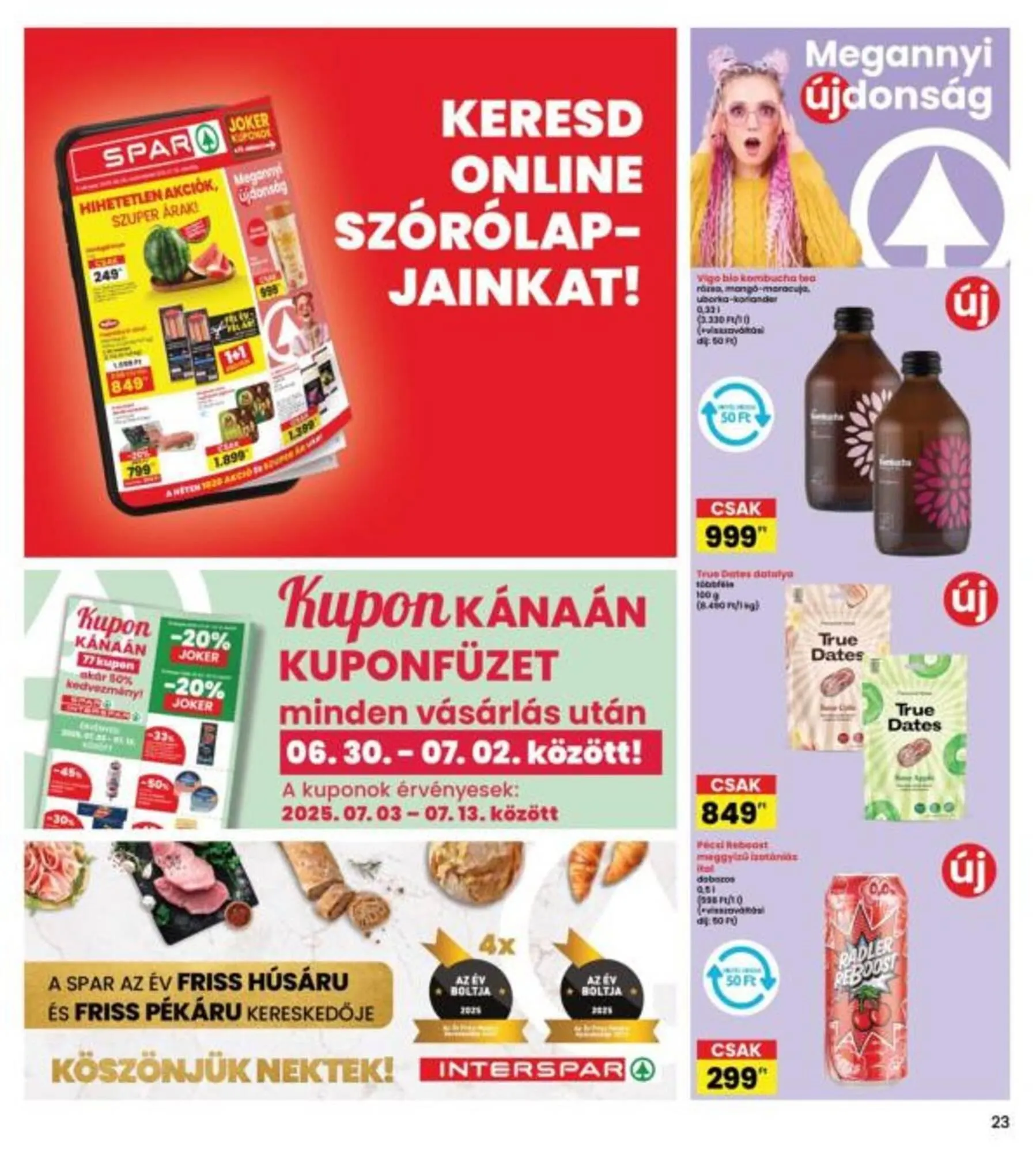 Katalógus Interspar akciós újság június 26.-tól július 2.-ig 2025. - Oldal 23