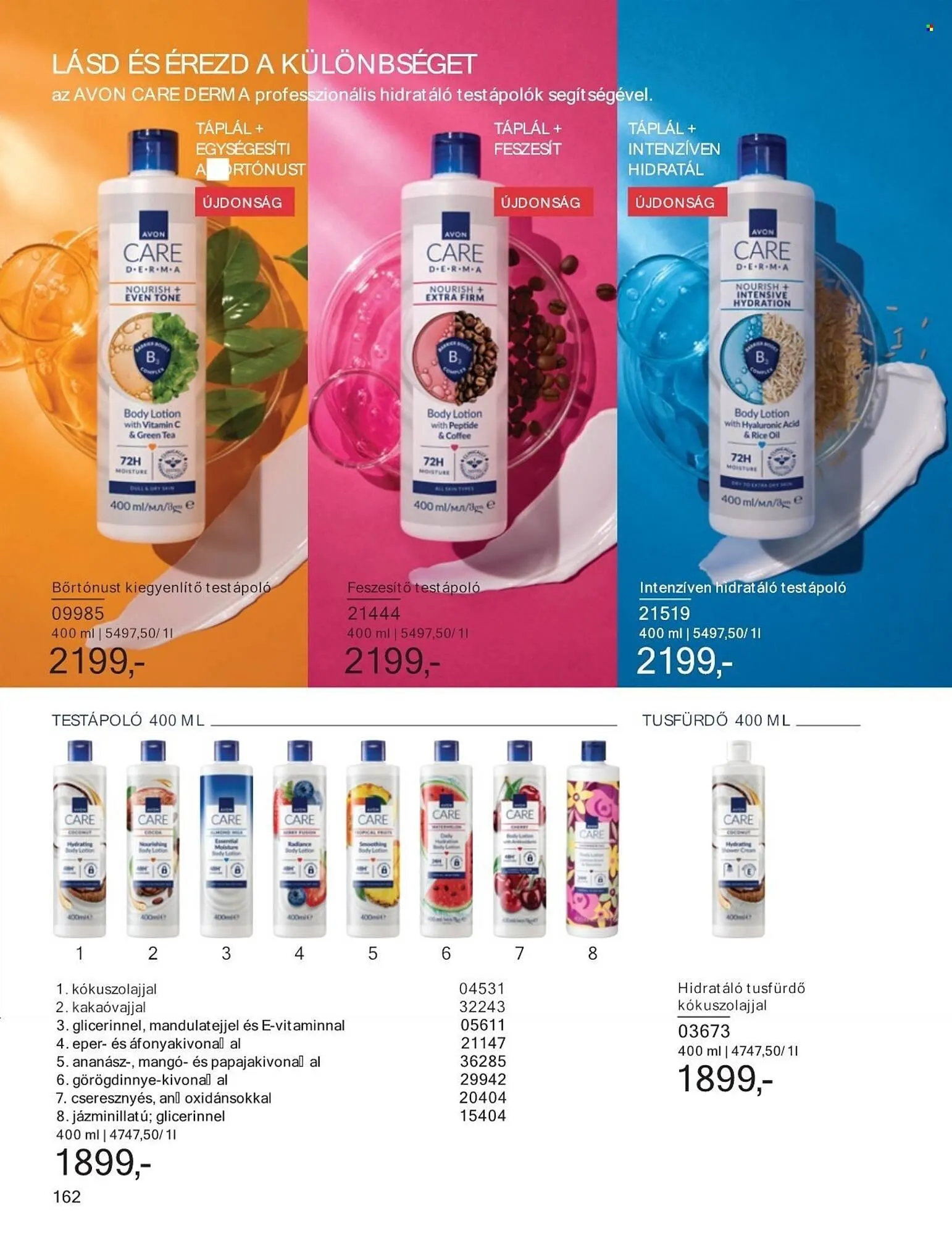 Katalógus AVON akciós újság július 1.-tól július 31.-ig 2025. - Oldal 162