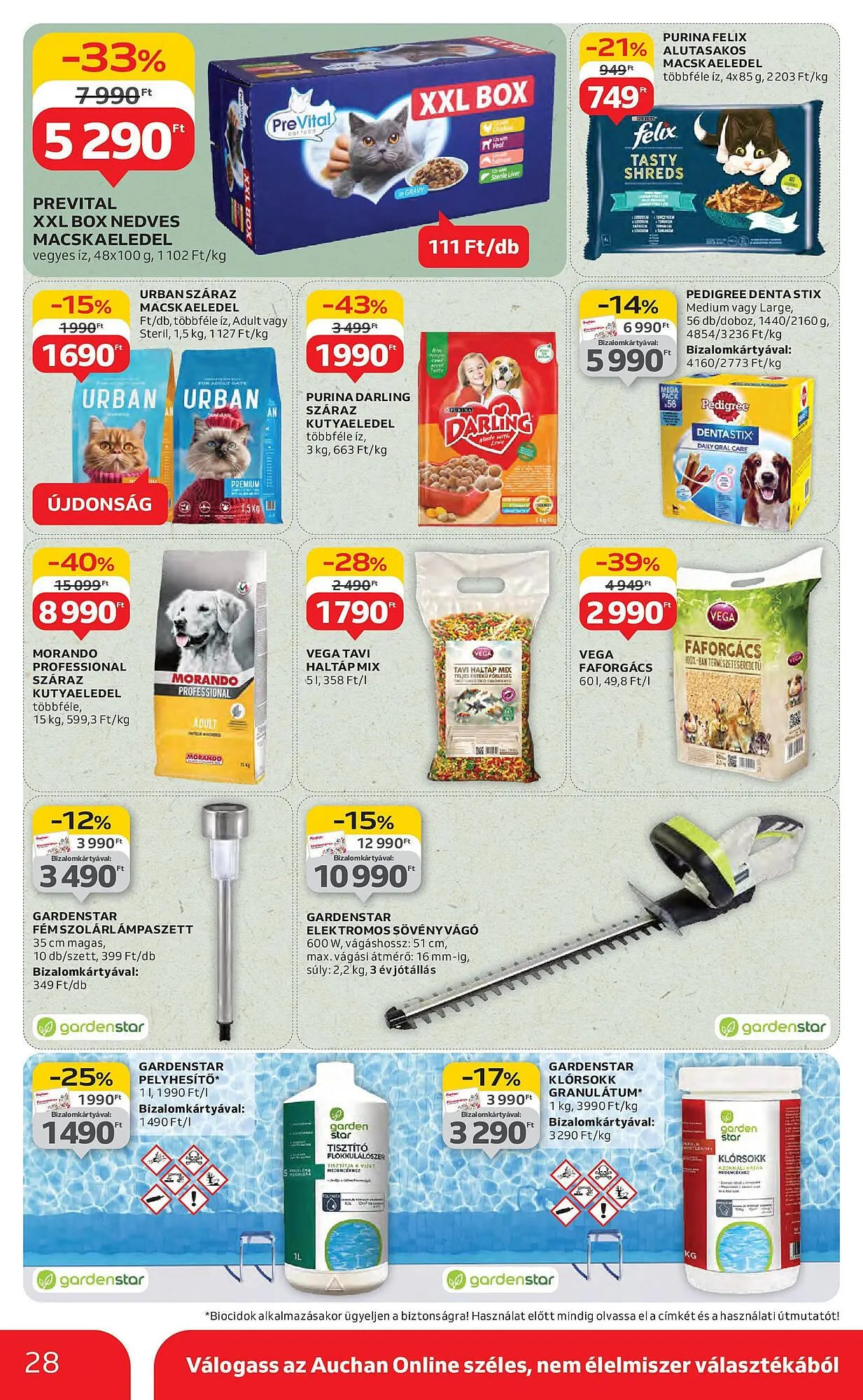 Katalógus Auchan akciós újság július 31.-tól augusztus 6.-ig 2025. - Oldal 28