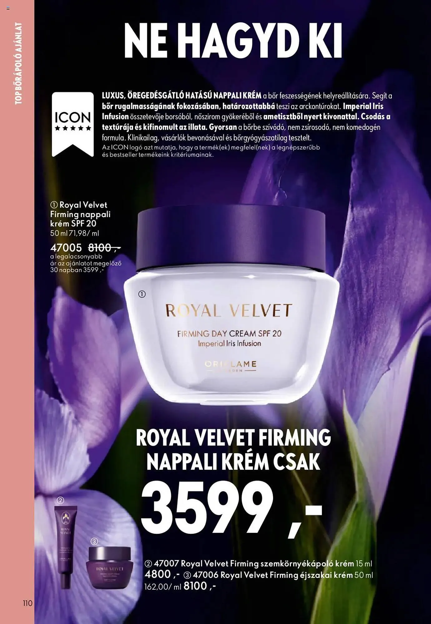 Katalógus Oriflame katalógus október 1.-tól október 21.-ig 2025. - Oldal 110