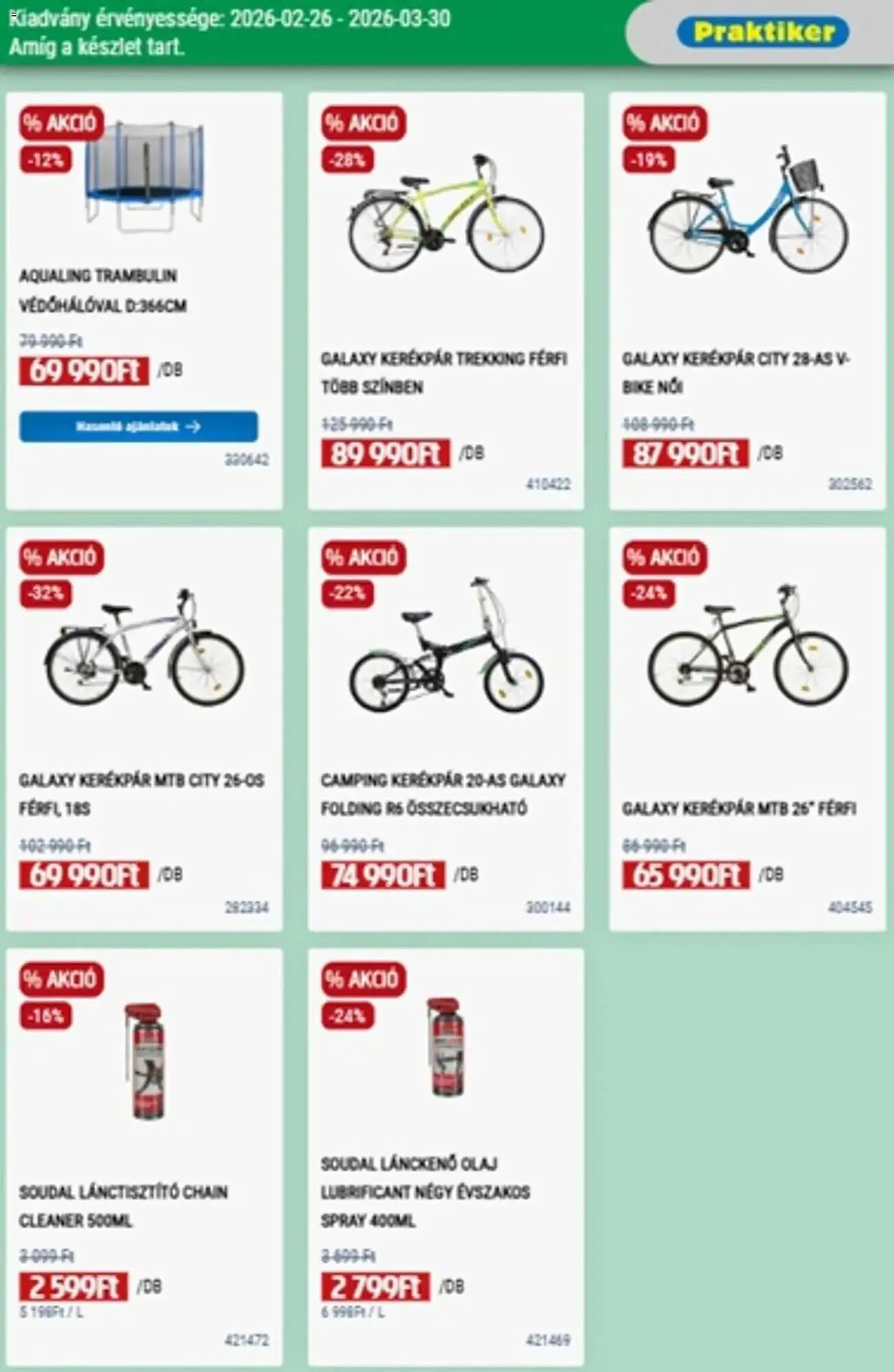Katalógus Praktiker akciós újság február 26.-tól március 30.-ig 2026. - Oldal 31