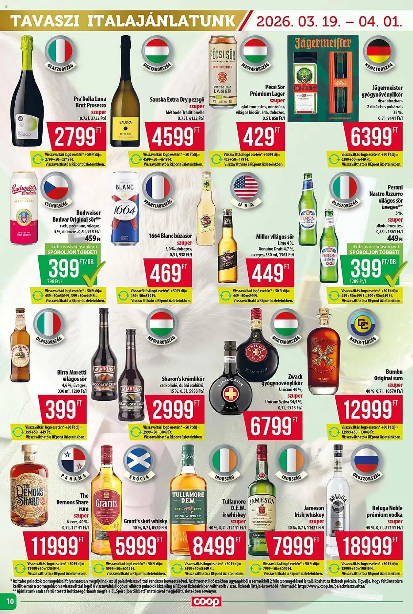 Katalógus Coop akciós újság március 19.-tól március 25.-ig 2026. - Oldal 10