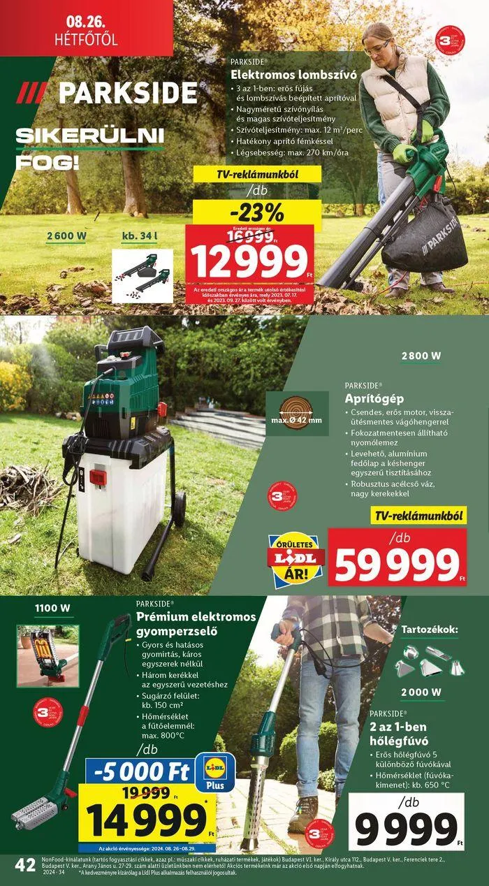 Katalógus Akciós újság – 34. hét augusztus 22.-tól augusztus 28.-ig 2024. - Oldal 42