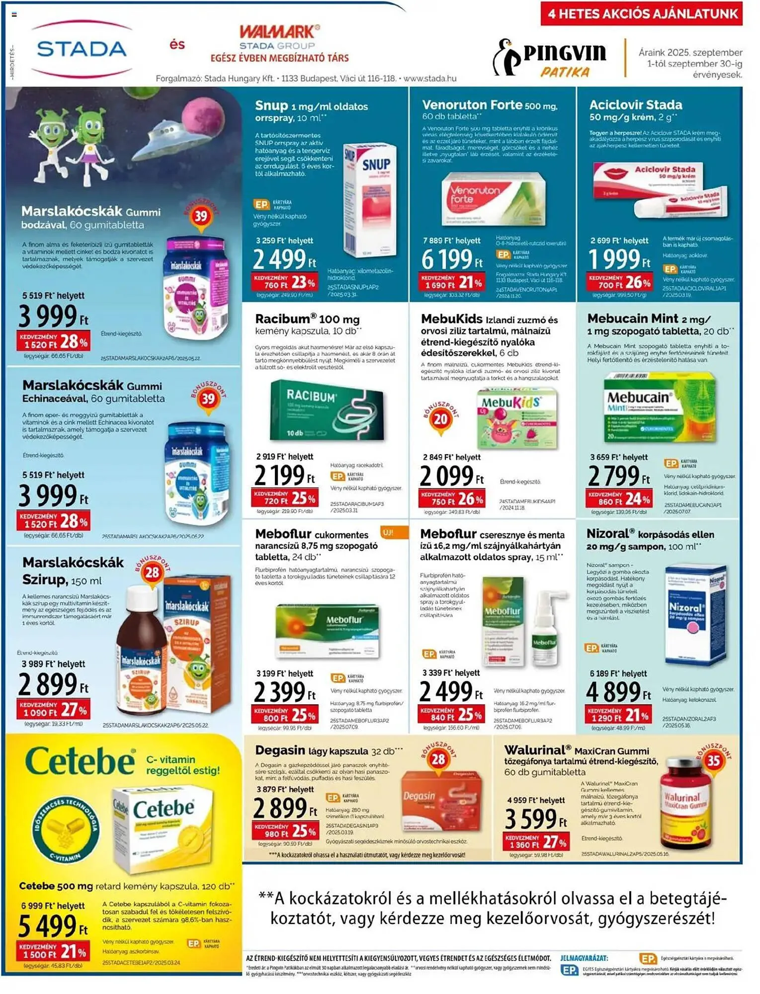 Katalógus Pingvin Patika akciós újság szeptember 1.-tól szeptember 30.-ig 2025. - Oldal 2