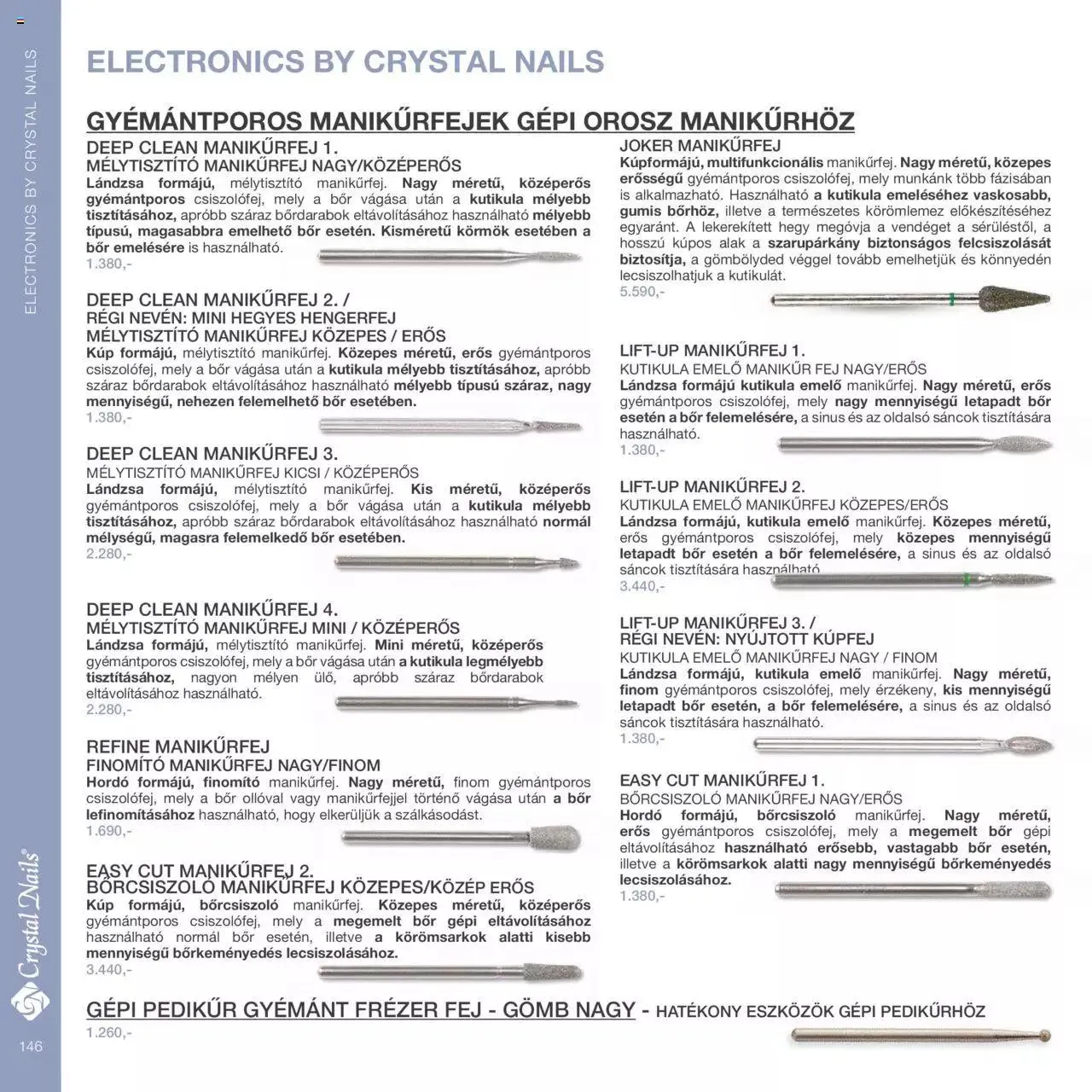 Katalógus Crystal Nails - Nagykatalógus 22/23 március 8.-tól december 31.-ig 2023. - Oldal 146
