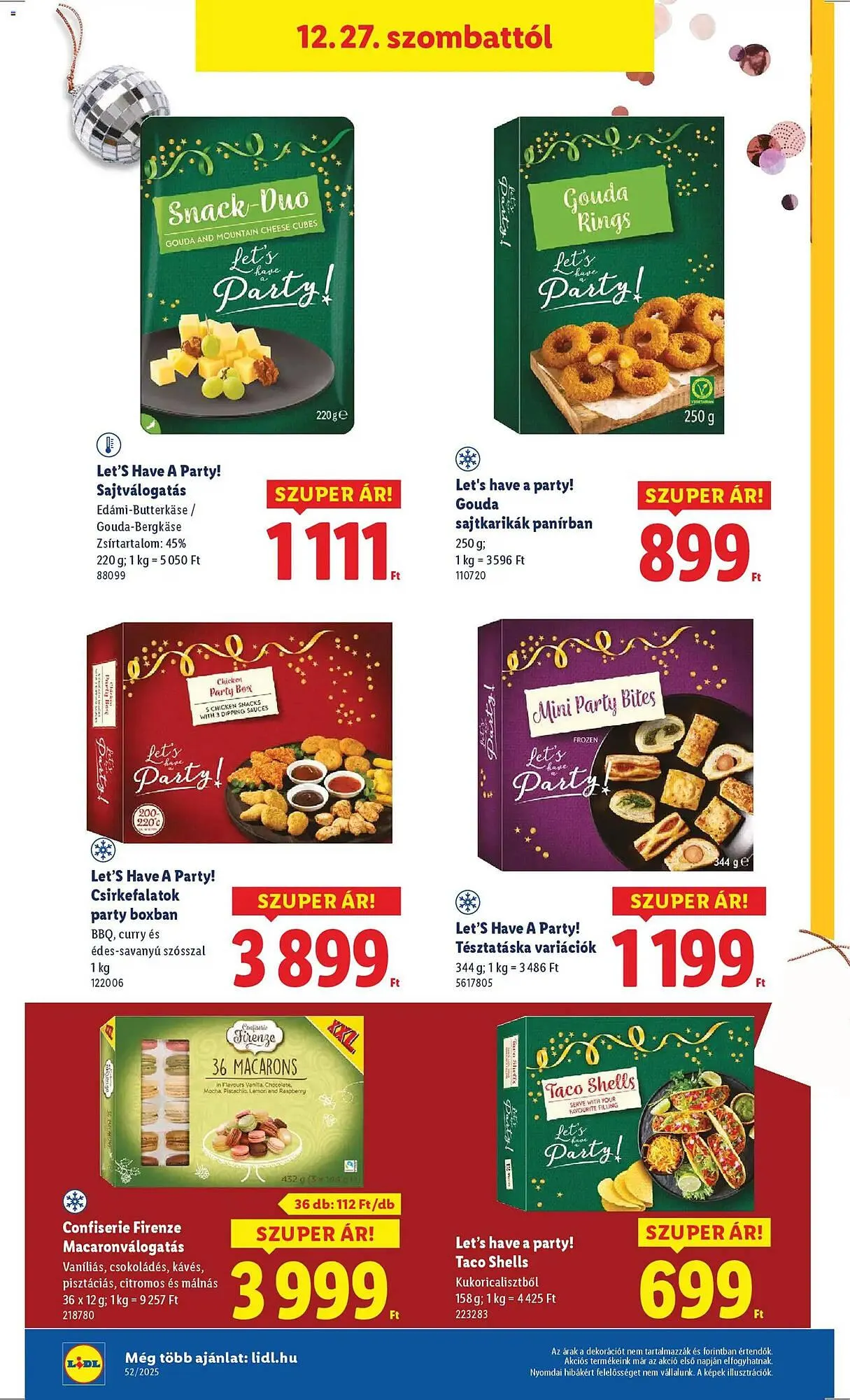 Katalógus Lidl akciós újság december 27.-tól december 31.-ig 2025. - Oldal 8