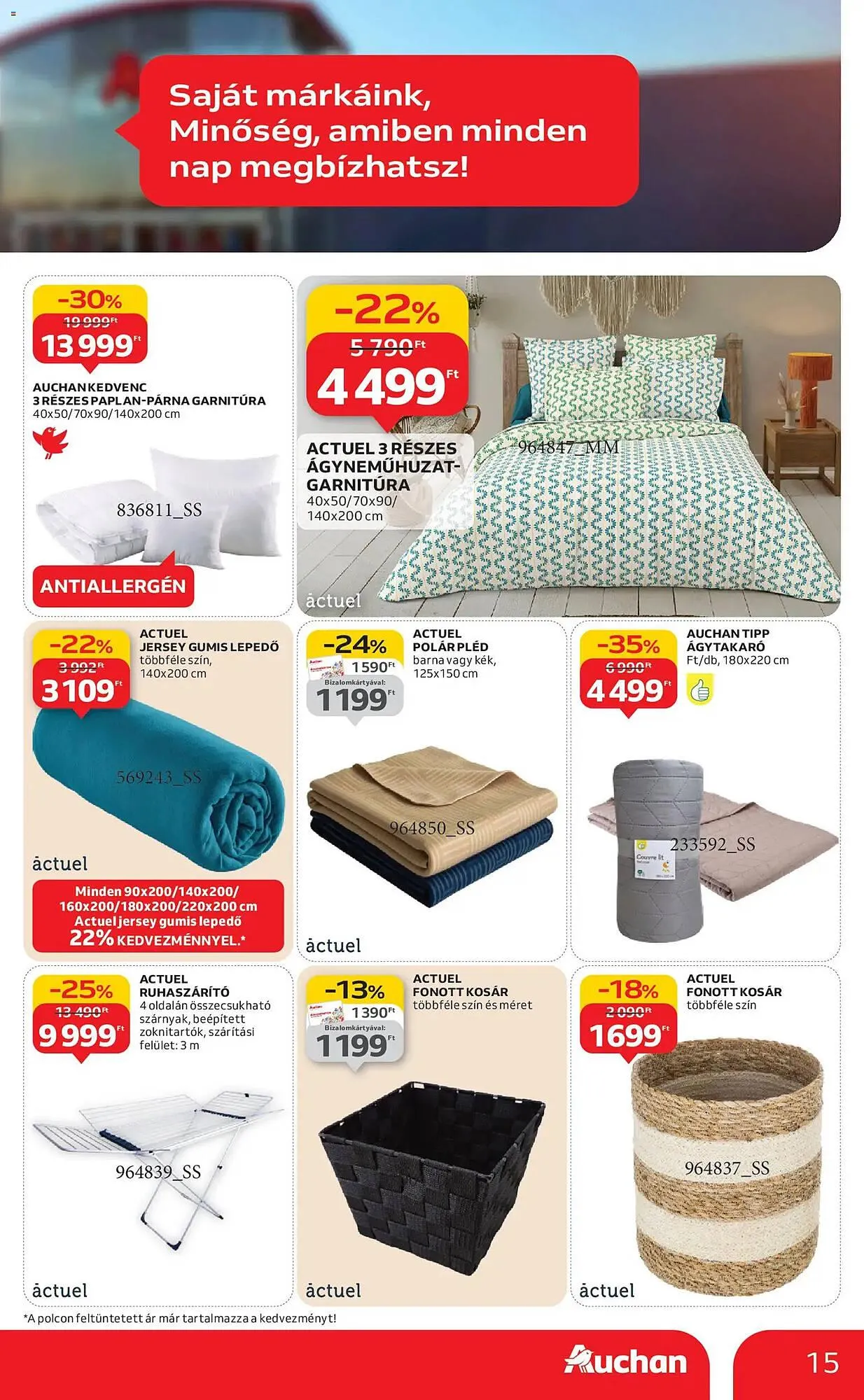 Katalógus Auchan akciós újság január 22.-tól február 4.-ig 2026. - Oldal 15