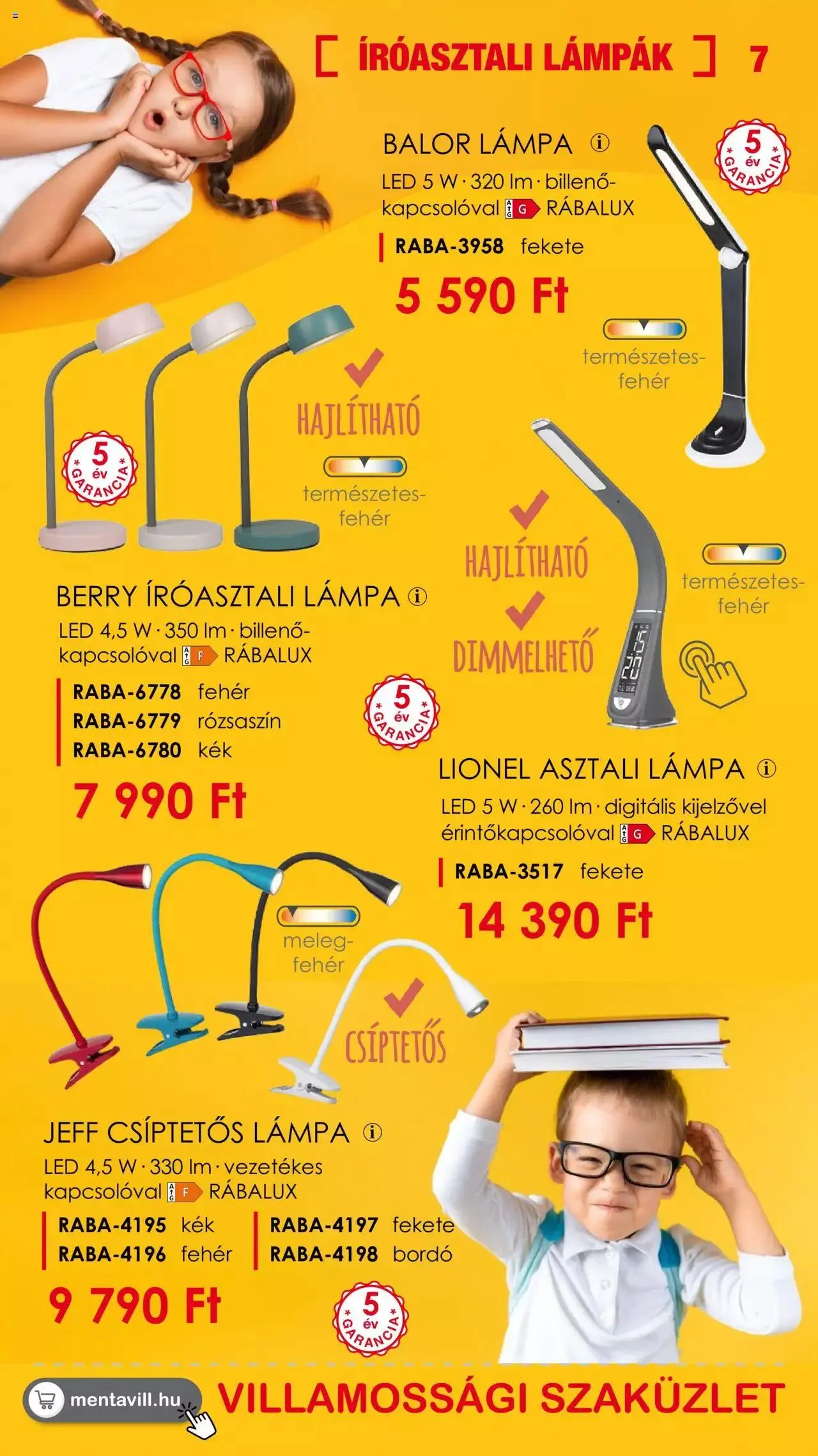 Katalógus Mentavill - Akciós újság augusztus 10.-tól augusztus 24.-ig 2023. - Oldal 7