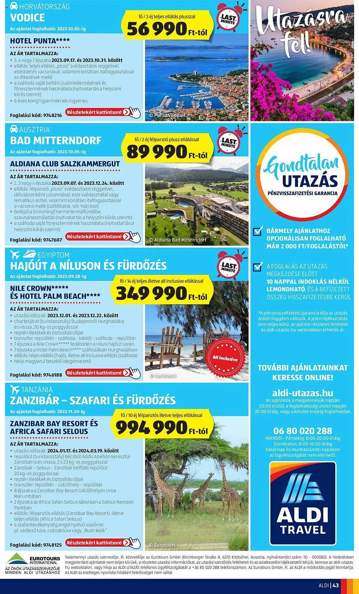 Katalógus ALDI akciós újság szeptember 7.-tól szeptember 13.-ig 2023. - Oldal 45