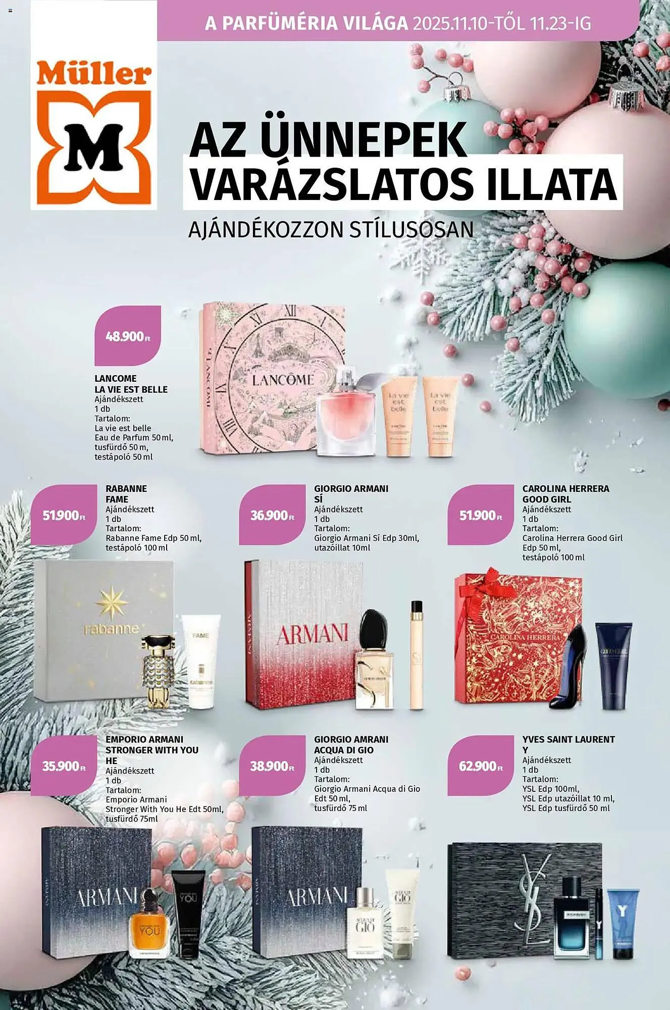 Müller akciós újság - 1