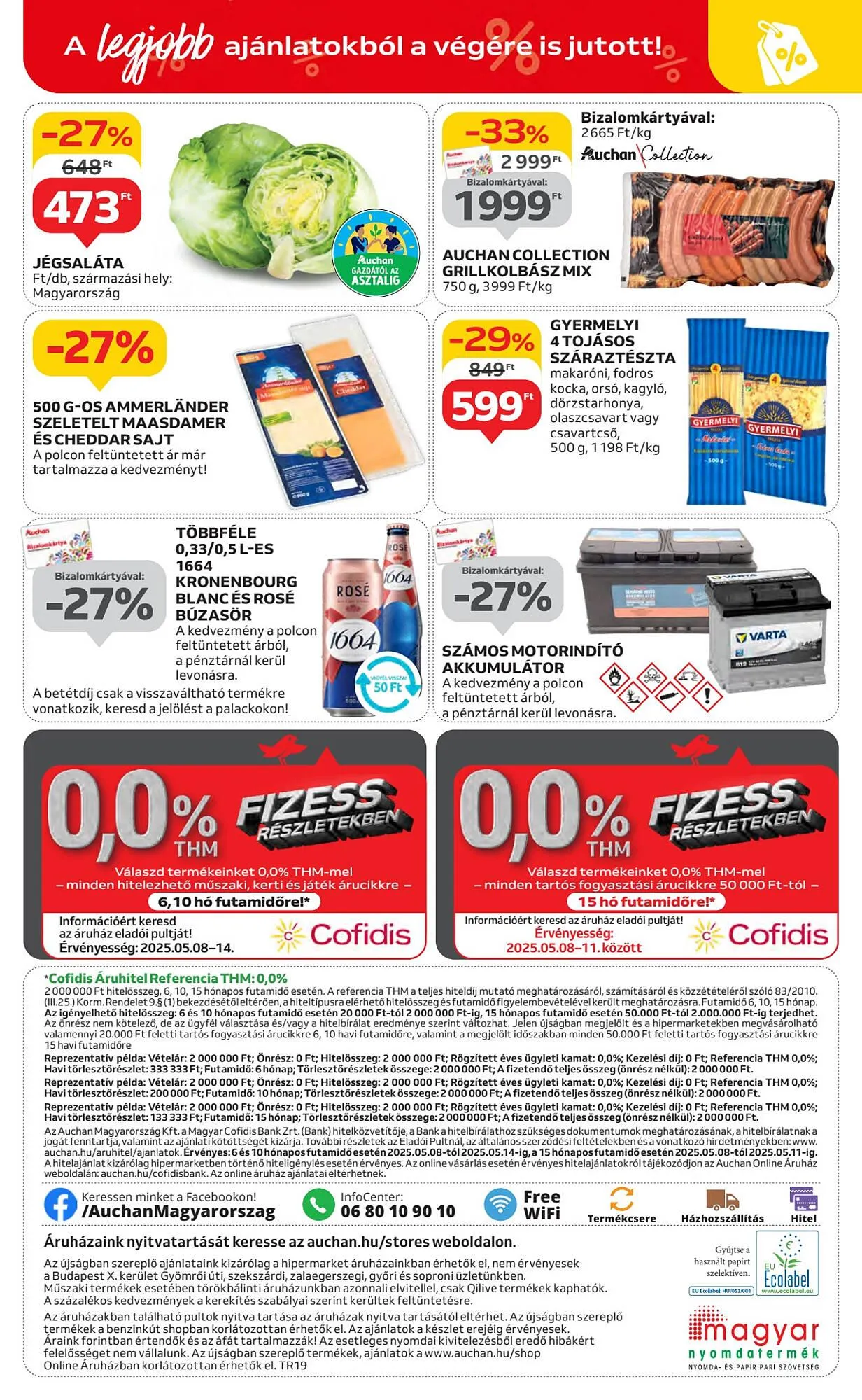 Katalógus Auchan akciós újság május 8.-tól május 14.-ig 2025. - Oldal 58