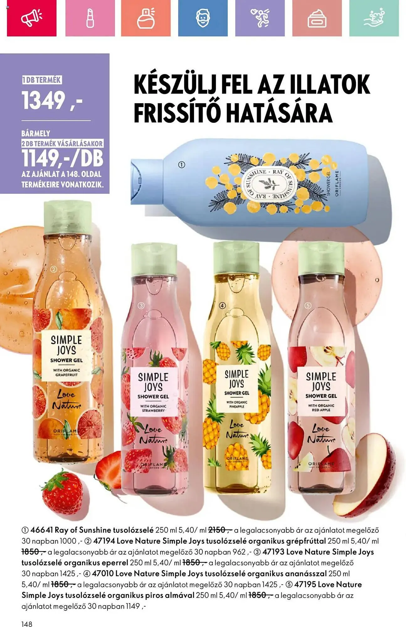 Katalógus Oriflame akciós újság május 4.-tól május 24.-ig 2025. - Oldal 148