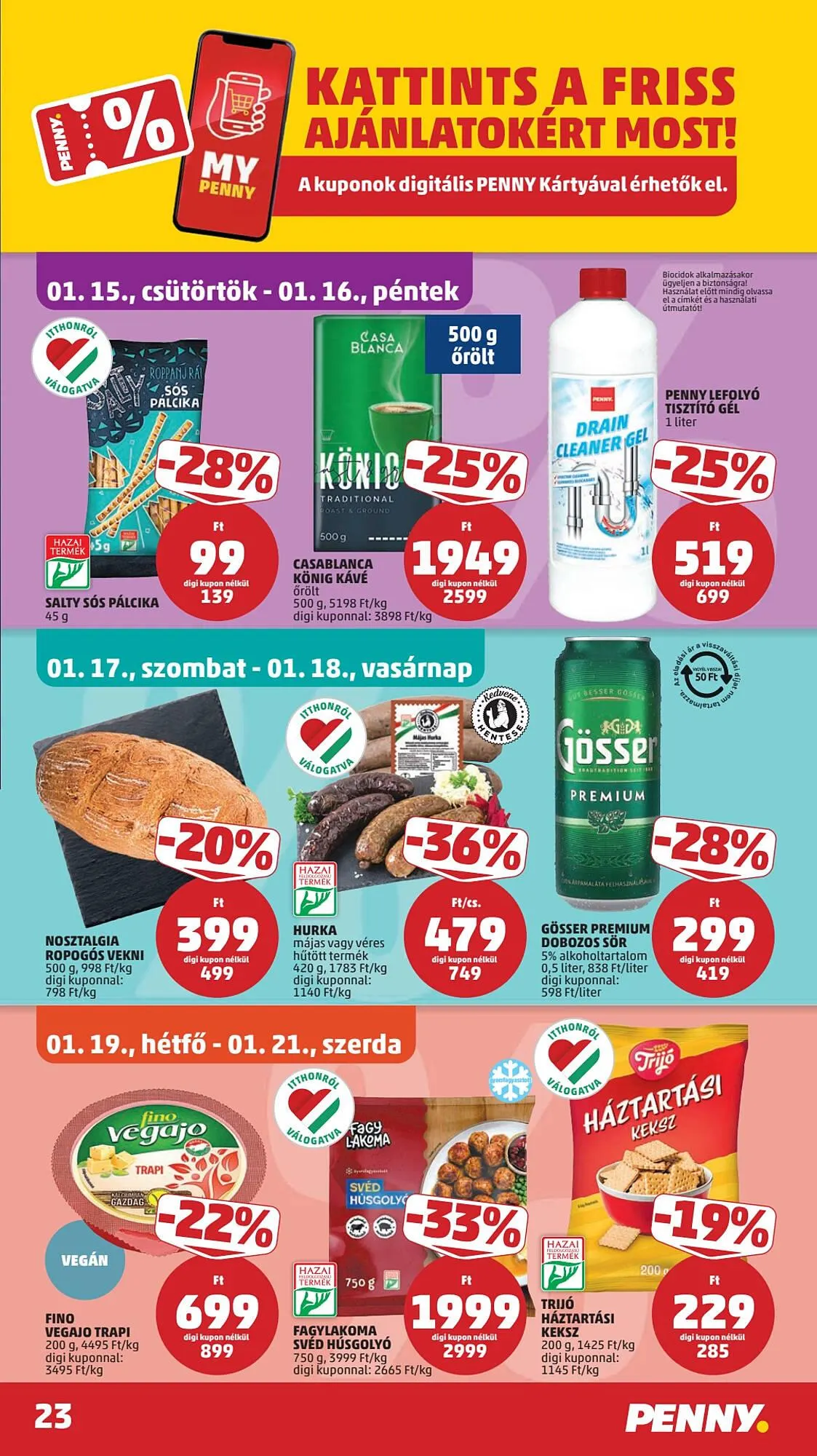 Katalógus PENNY akciós újság január 15.-tól január 21.-ig 2026. - Oldal 27
