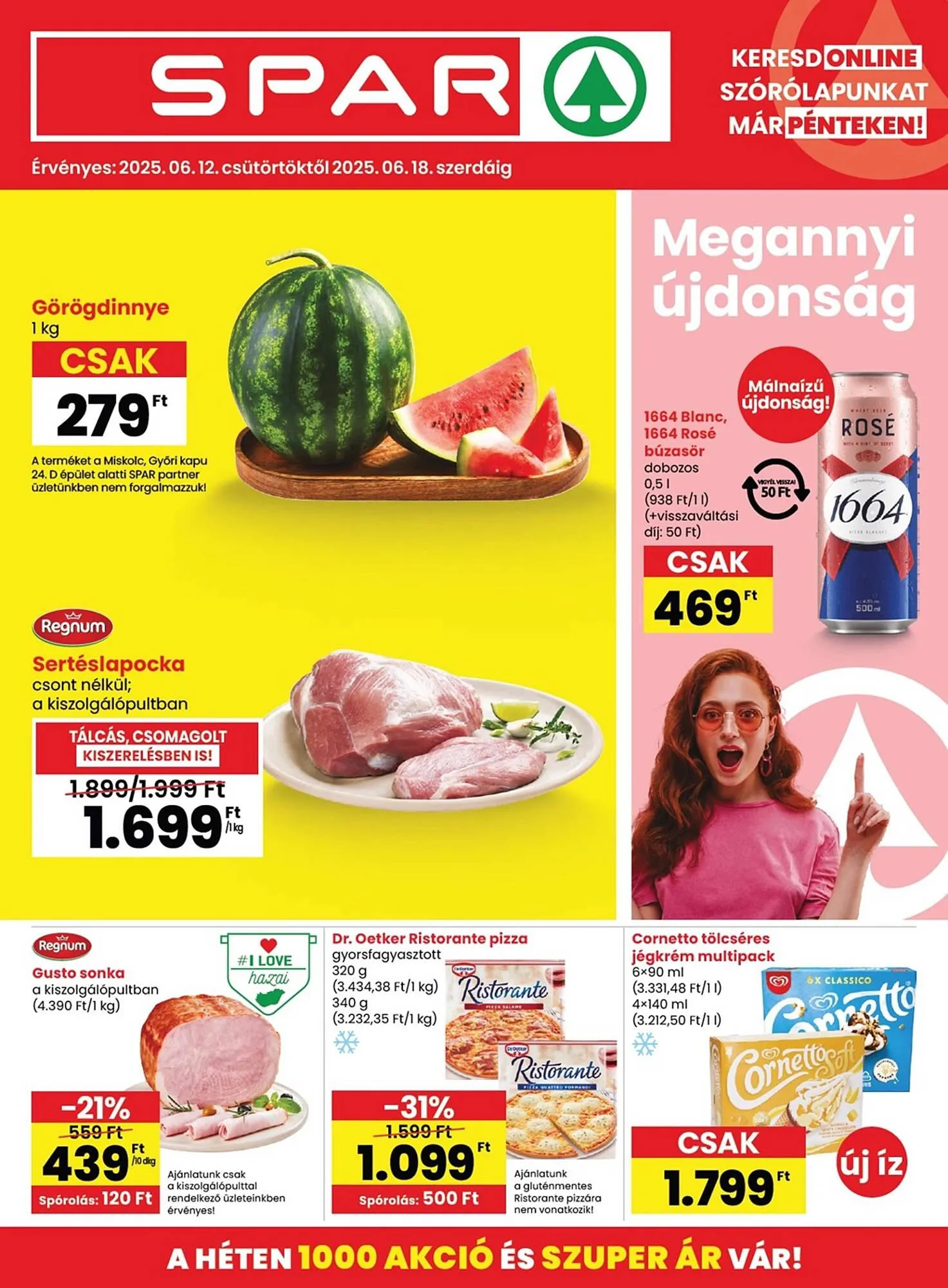 Katalógus Spar akciós újság június 12.-tól június 18.-ig 2025. - Oldal 1