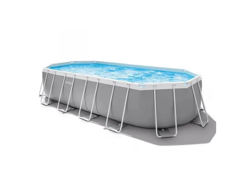INTEX PRISMA OVAL - fémvázas medence (610x305x122cm)