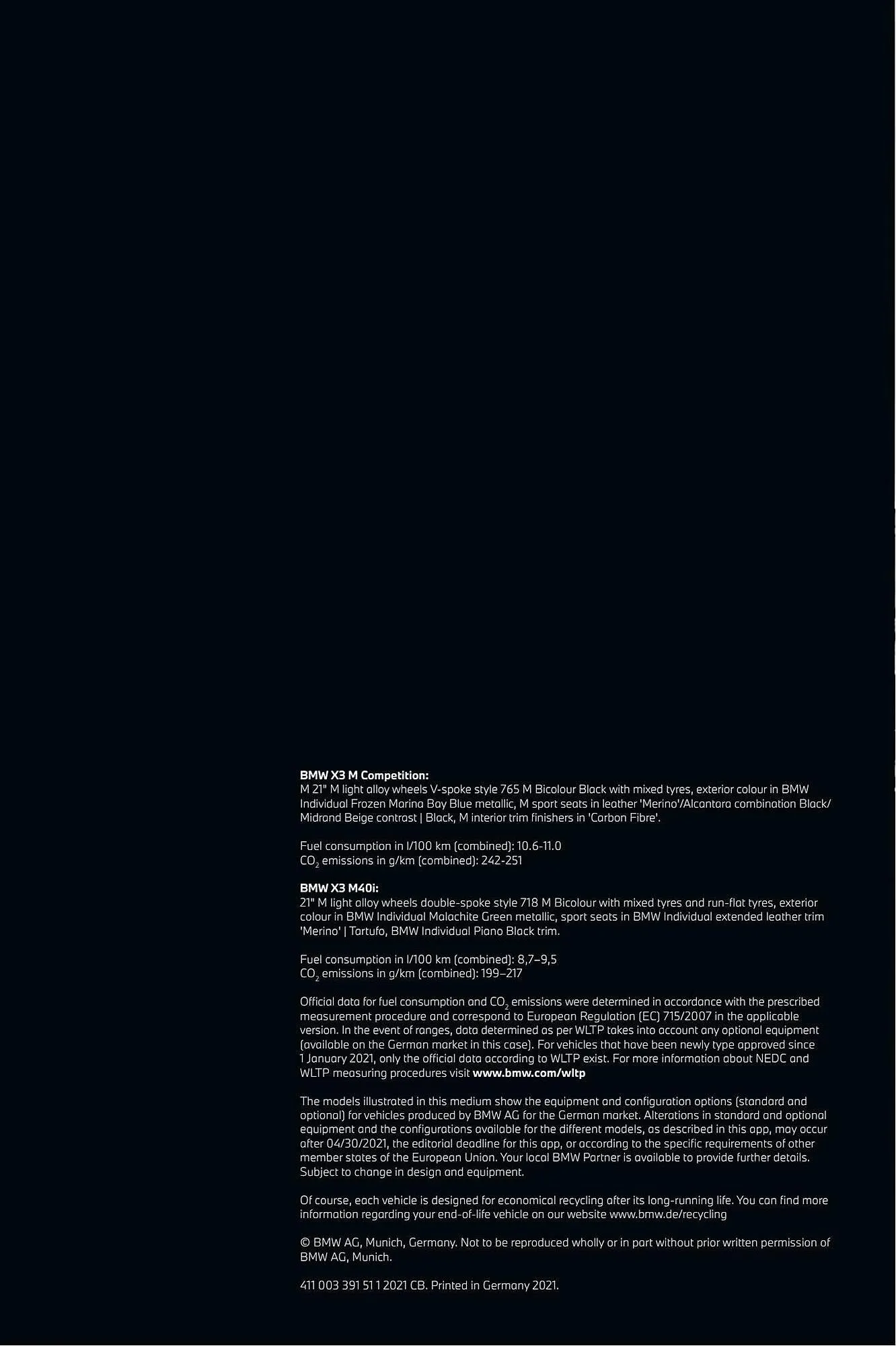 Katalógus BMW THE X3 M akciós újság november 14.-tól november 14.-ig 2024. - Oldal 11