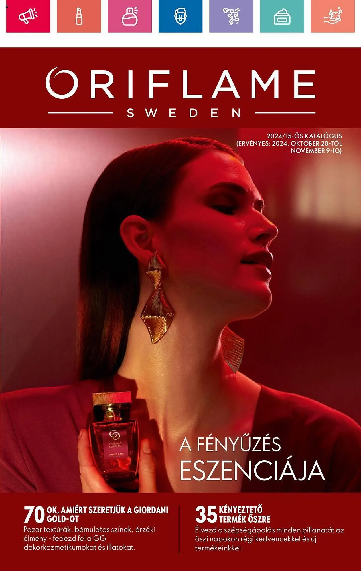 Katalógus Oriflame akciós újság október 20.-tól november 9.-ig 2024. - Oldal 1