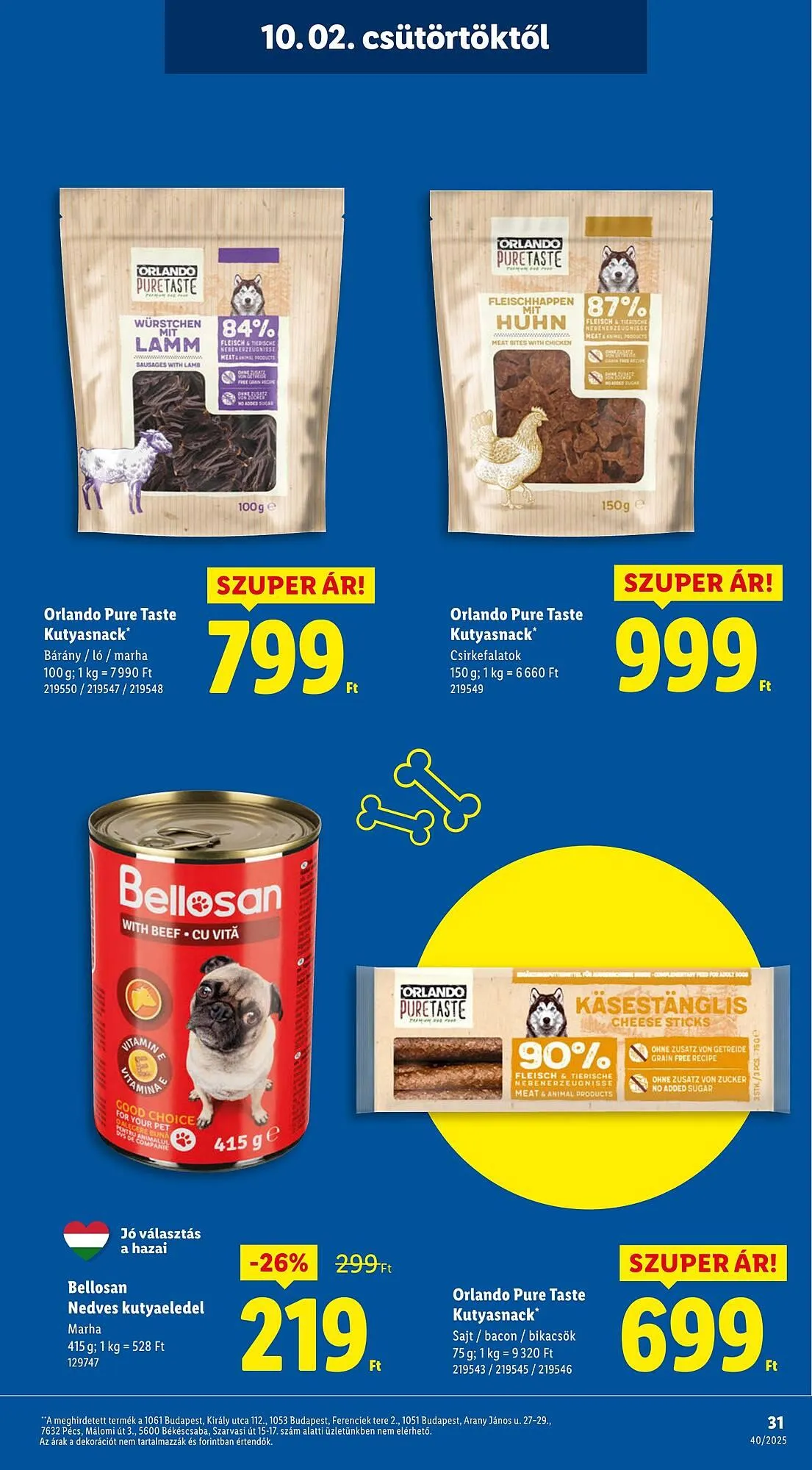 Katalógus Lidl akciós újság október 2.-tól október 8.-ig 2025. - Oldal 31