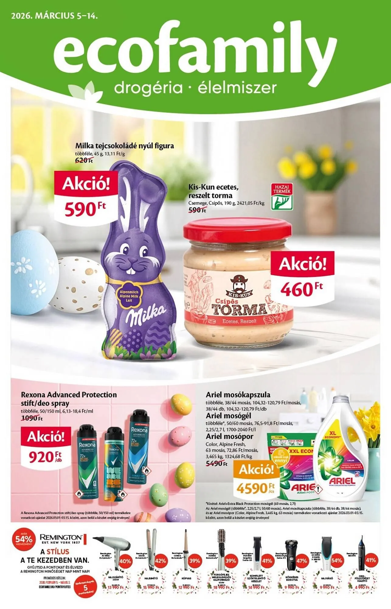 Katalógus EcoFamily akciós újság március 5.-tól március 14.-ig 2026. - Oldal 1