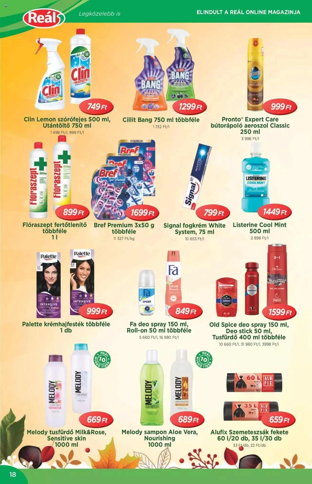 Katalógus Reál Akciós újság szeptember 6.-tól szeptember 17.-ig 2023. - Oldal 18