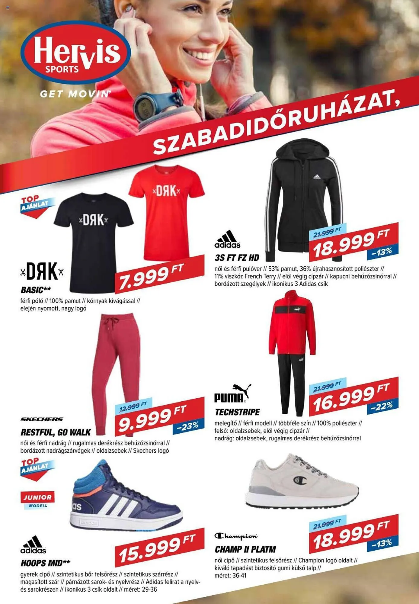 Katalógus Hervis akciós újság szeptember 19.-tól október 1.-ig 2023. - Oldal 6