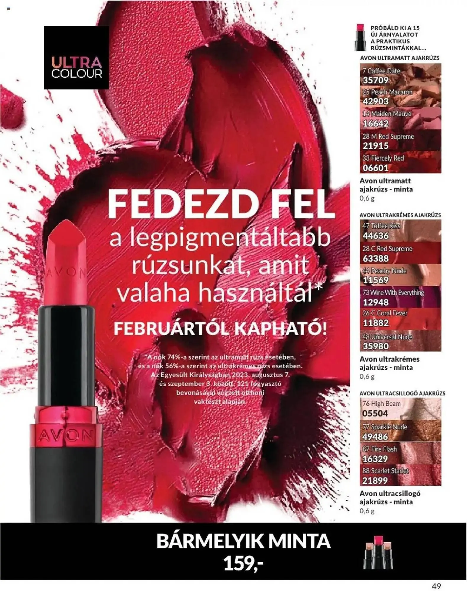 Katalógus AVON akciós újság január 1.-tól január 31.-ig 2025. - Oldal 49