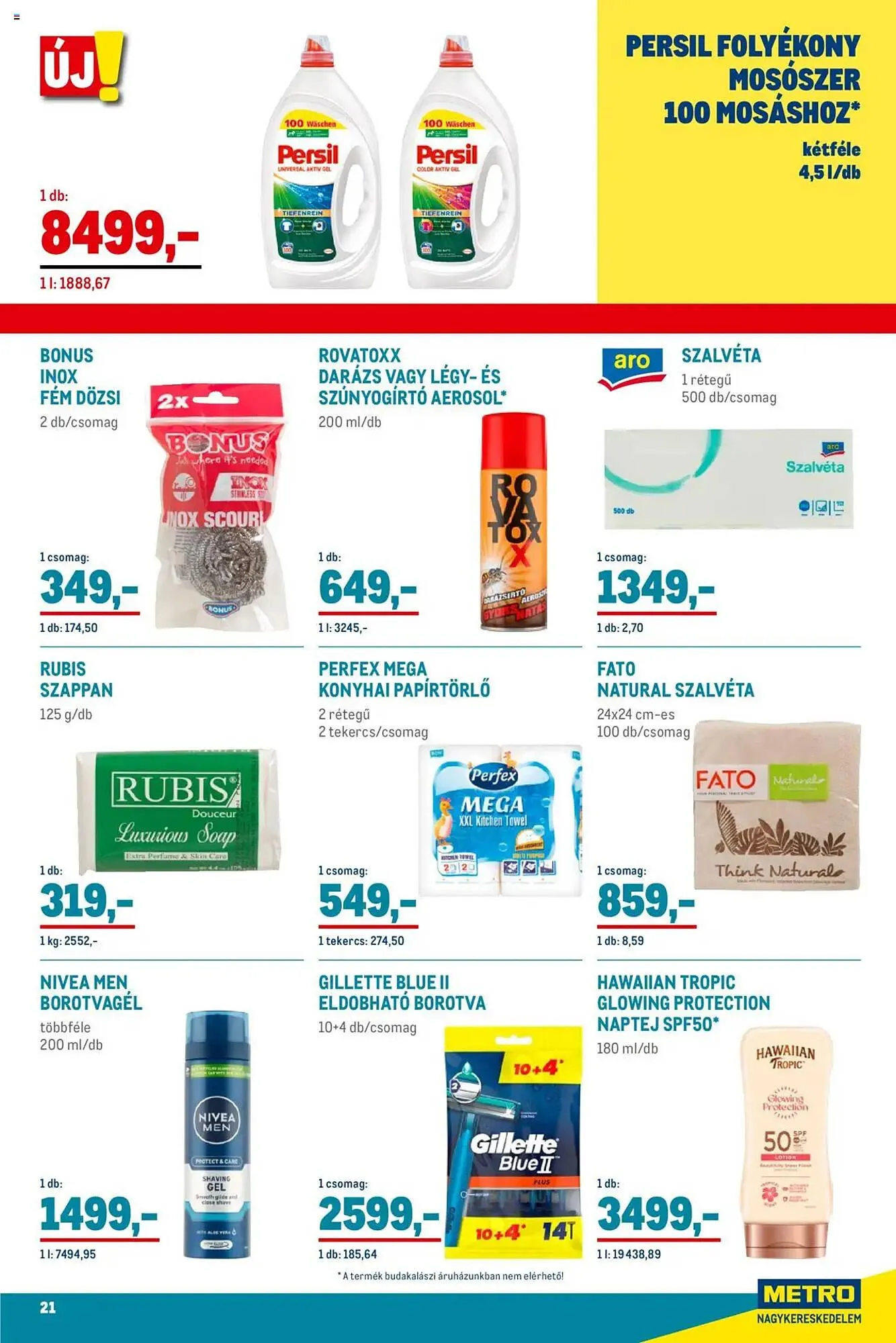Katalógus Metro akciós újság május 2.-tól május 31.-ig 2025. - Oldal 21