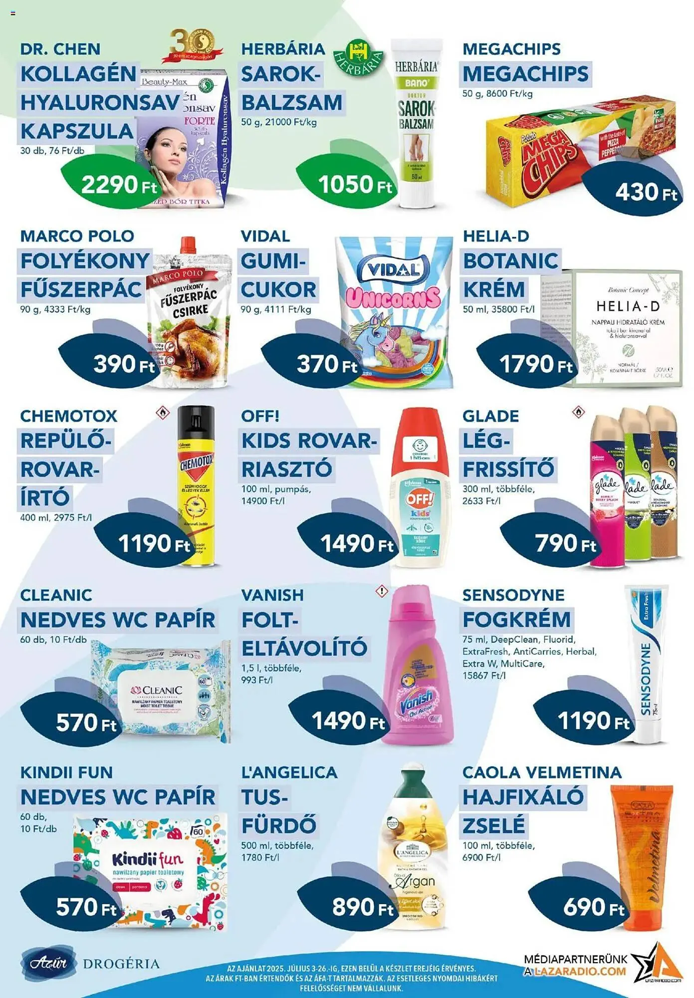 Katalógus Azúr akciós újság július 3.-tól július 26.-ig 2025. - Oldal 4