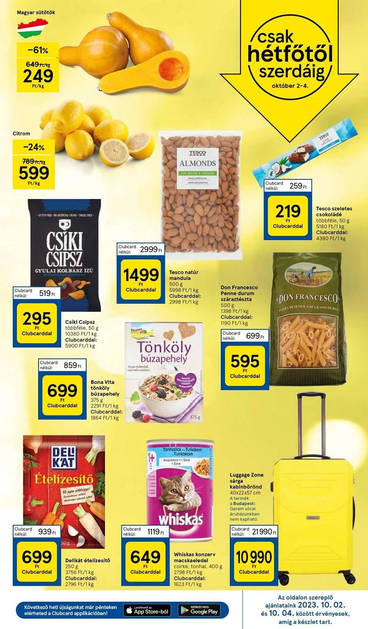 Katalógus Tesco  akciós újság szeptember 28.-tól október 10.-ig 2023. - Oldal 11