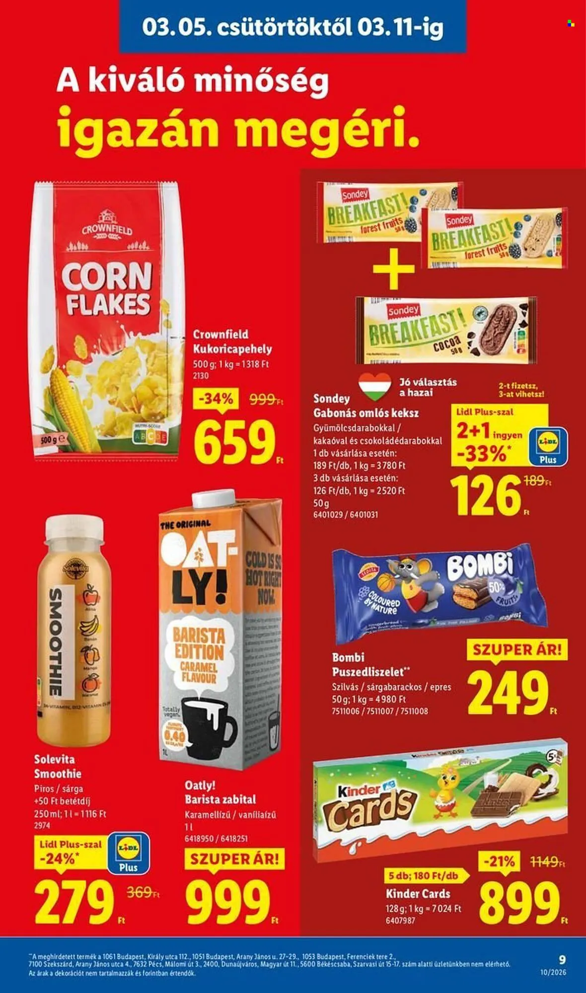 Katalógus Lidl akciós újság március 5.-tól március 11.-ig 2026. - Oldal 9