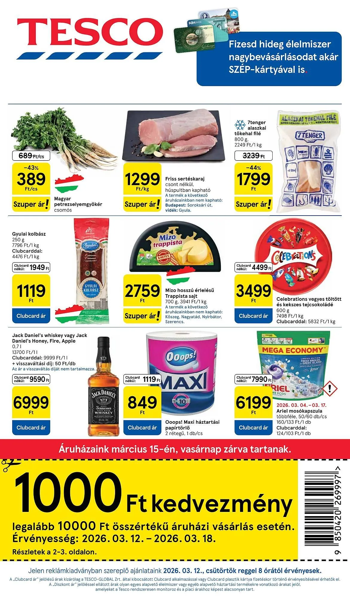 Tesco akciós újság - 1