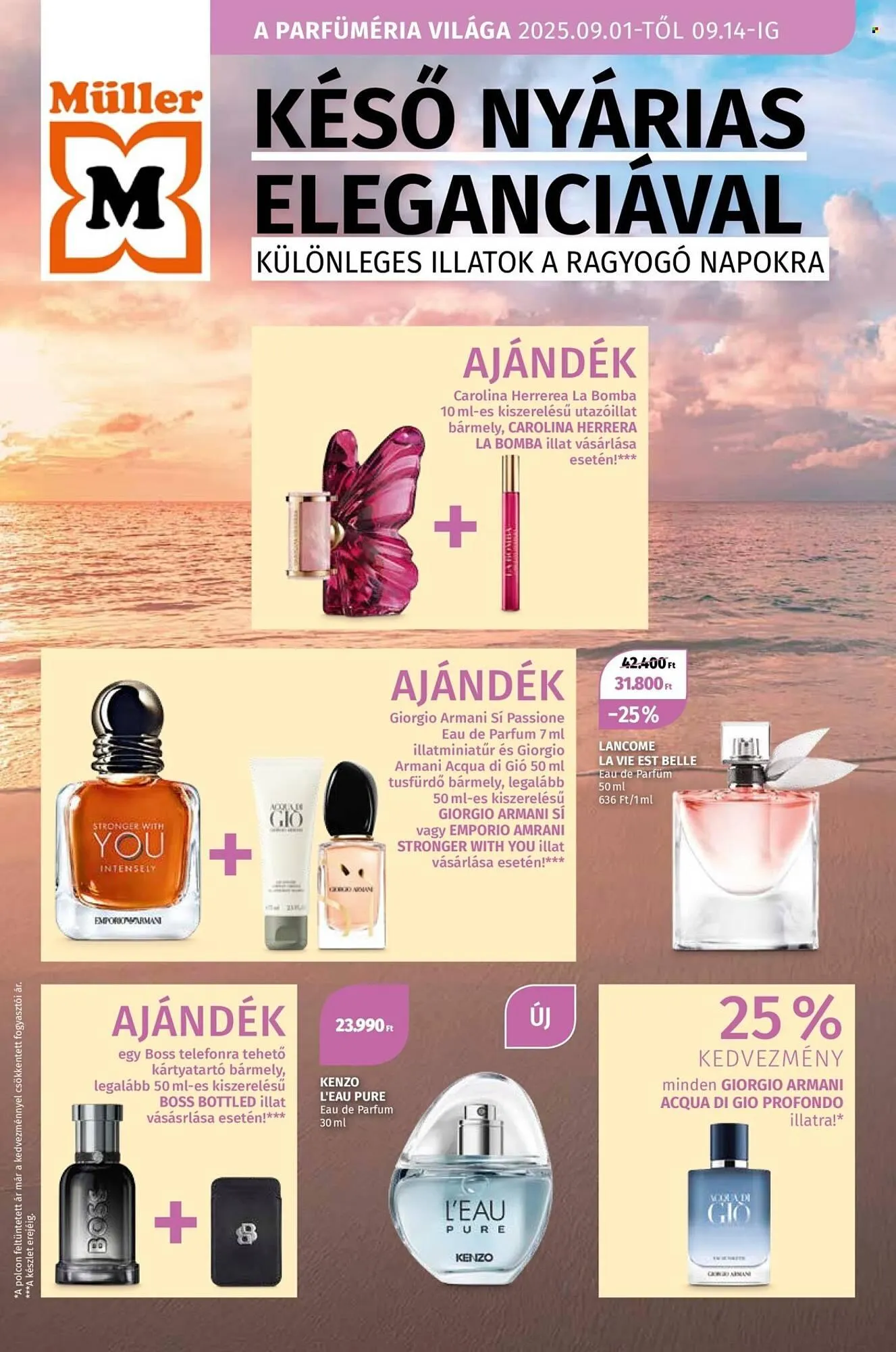 Müller akciós újság - 1