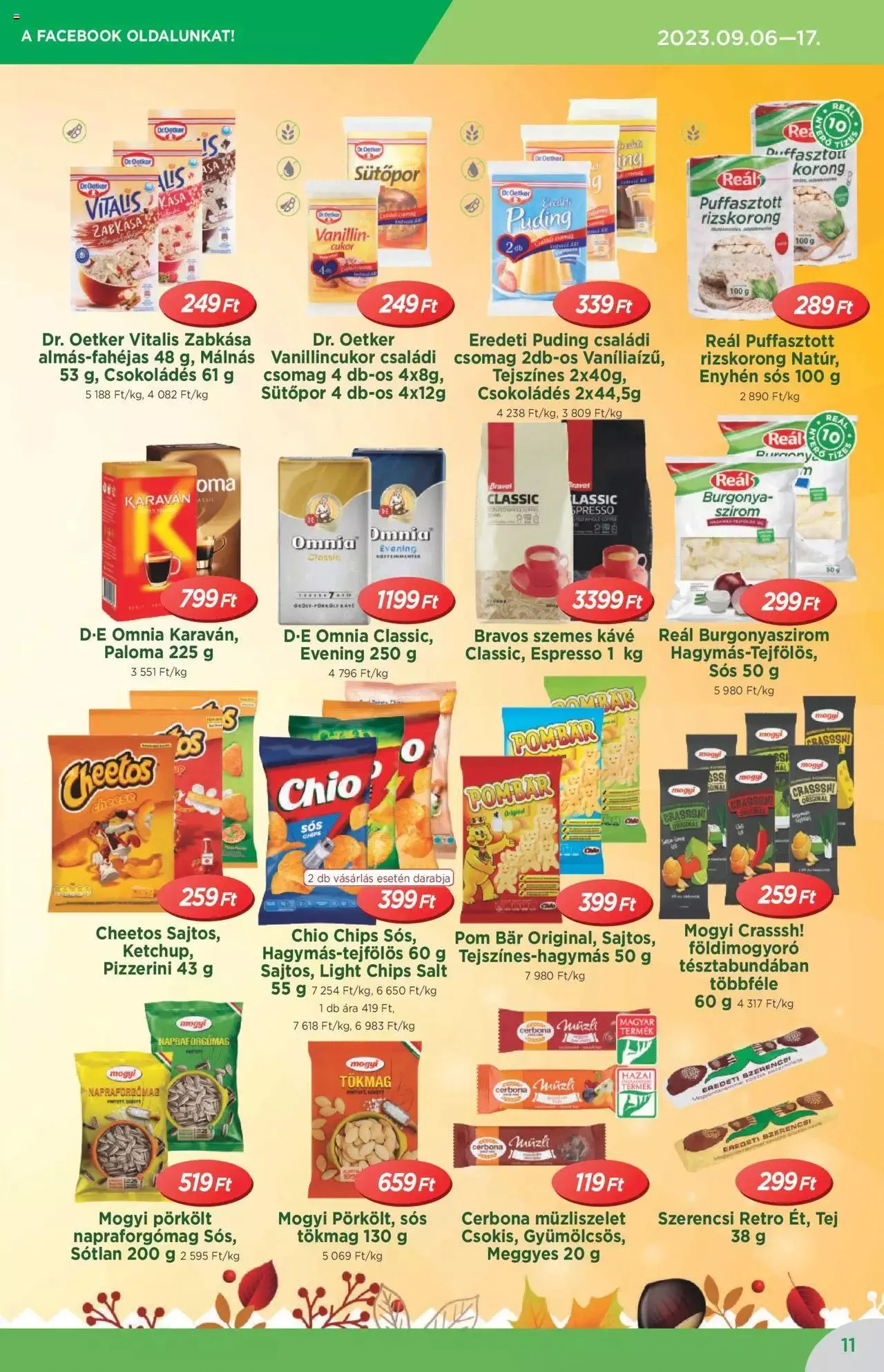 Katalógus Reál Akciós újság szeptember 6.-tól szeptember 17.-ig 2023. - Oldal 11