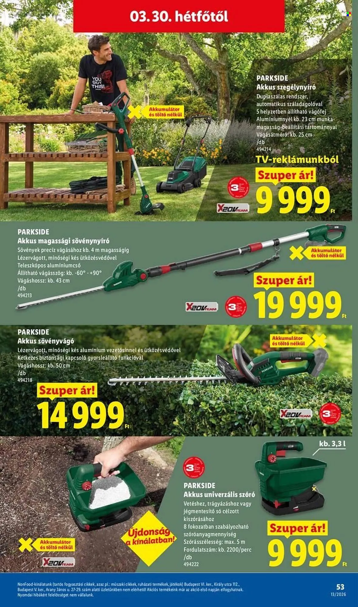 Katalógus Lidl akciós újság március 26.-tól április 1.-ig 2026. - Oldal 53