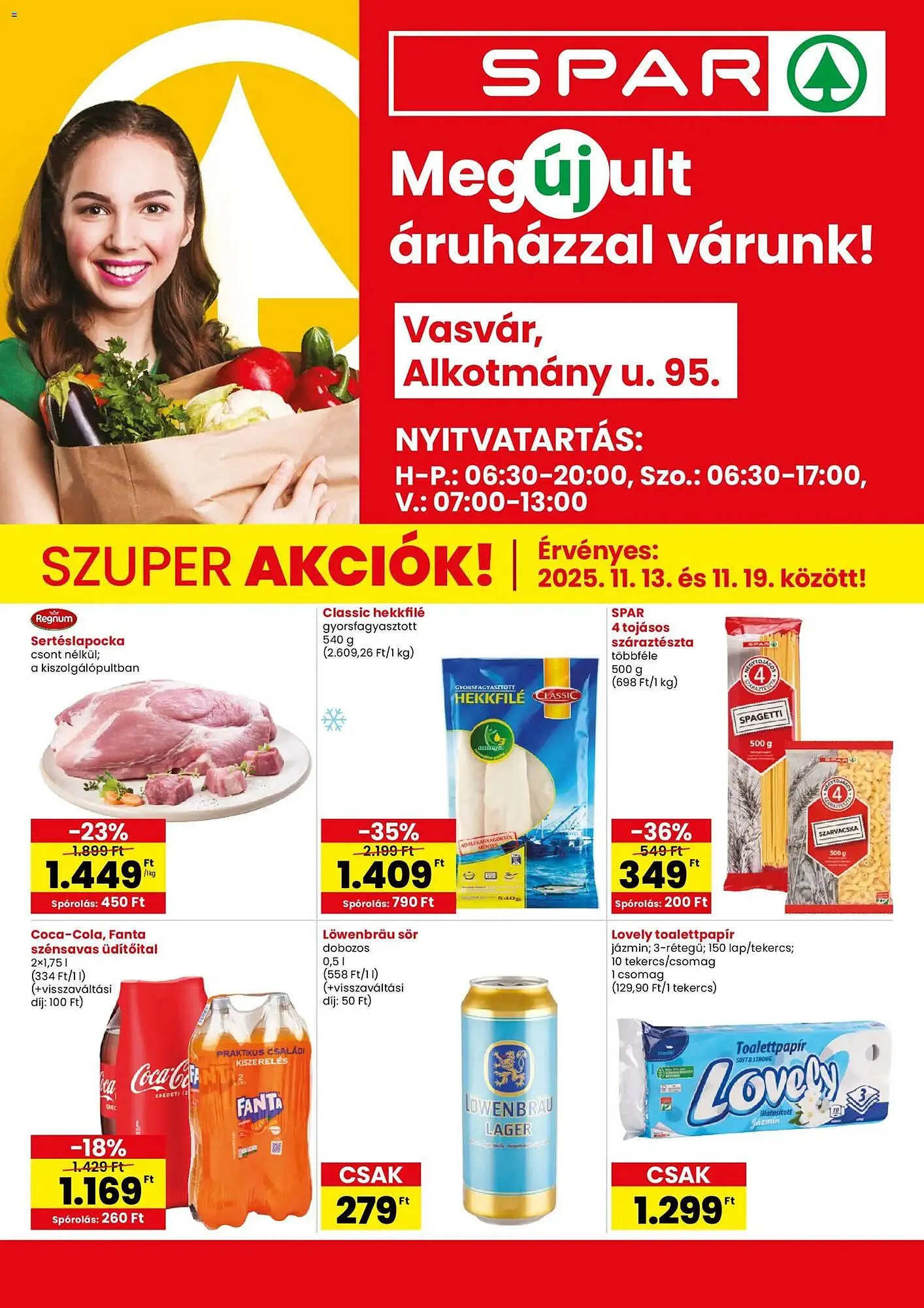 Spar akciós újság - 1