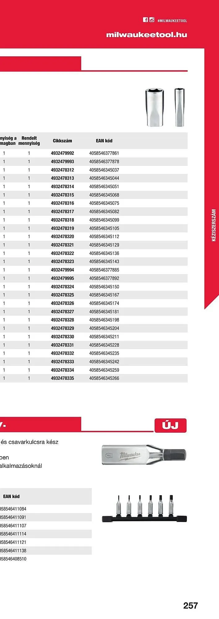 Katalógus Milwaukee akciós újság szeptember 16.-tól december 31.-ig 2025. - Oldal 513
