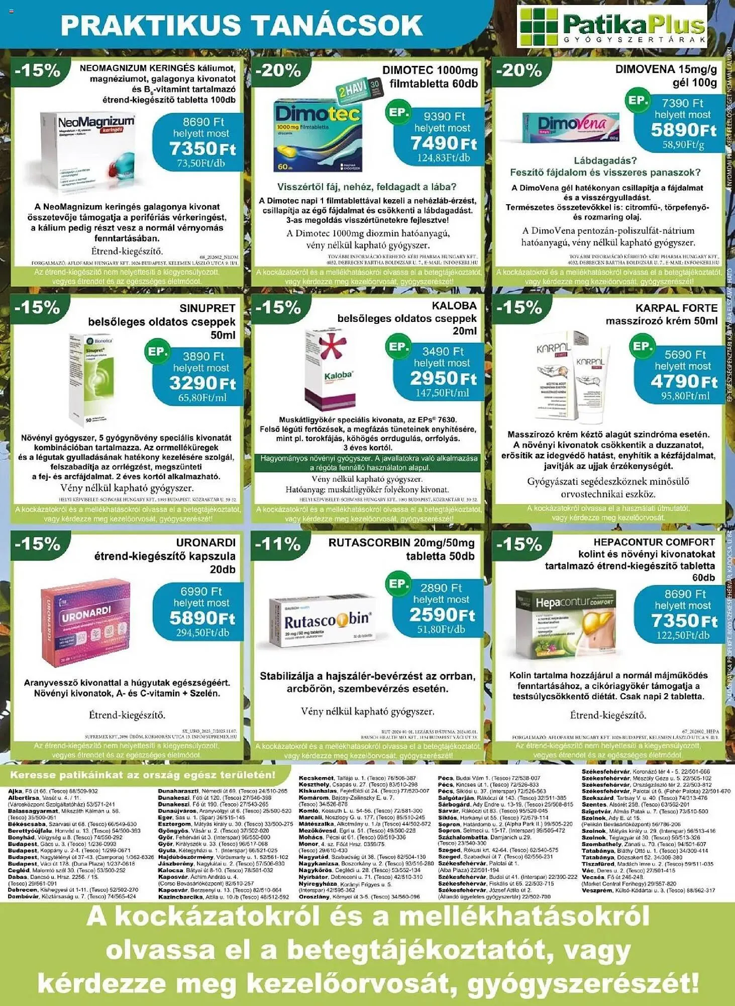 Katalógus PatikaPlus akciós újság március 1.-tól március 31.-ig 2026. - Oldal 8