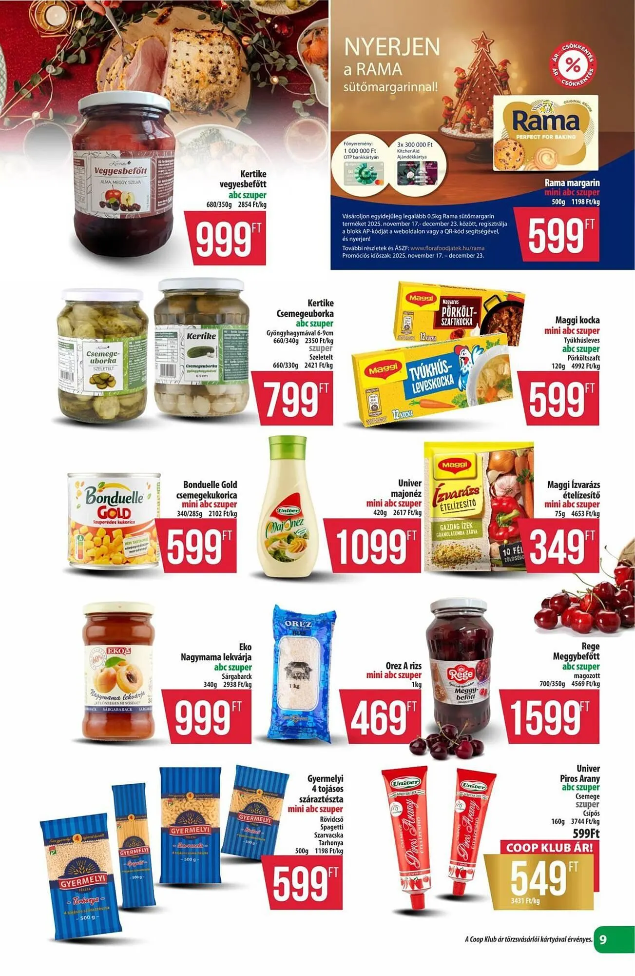 Katalógus Coop akciós újság december 18.-tól december 31.-ig 2025. - Oldal 9