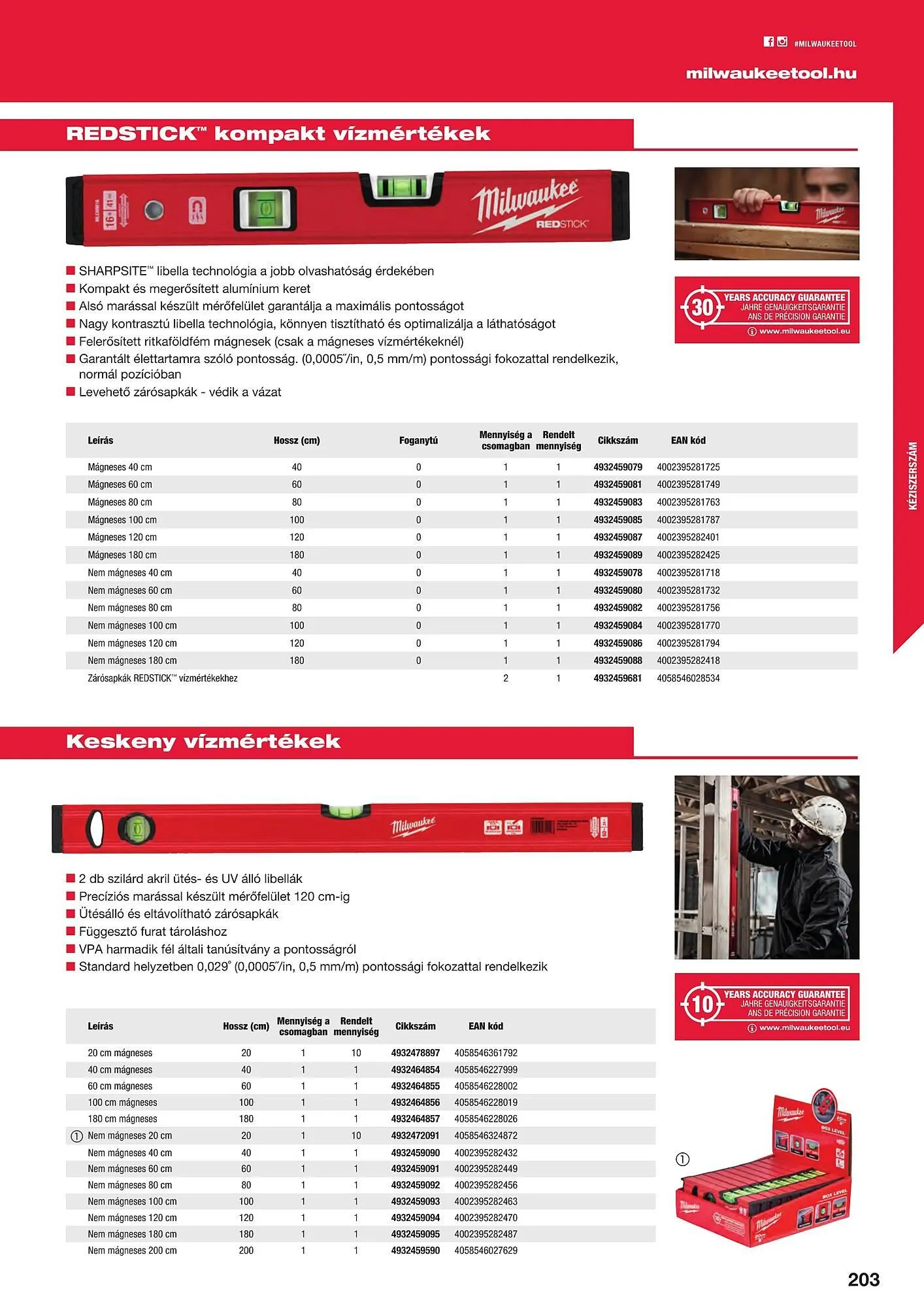 Katalógus Milwaukee akciós újság szeptember 16.-tól december 31.-ig 2025. - Oldal 203