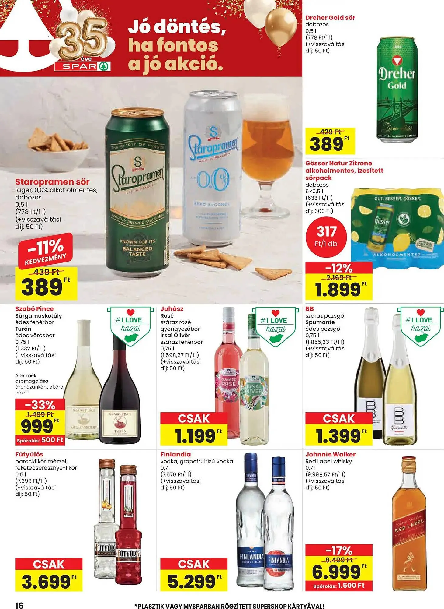 Katalógus Spar akciós újság március 19.-tól március 25.-ig 2026. - Oldal 16