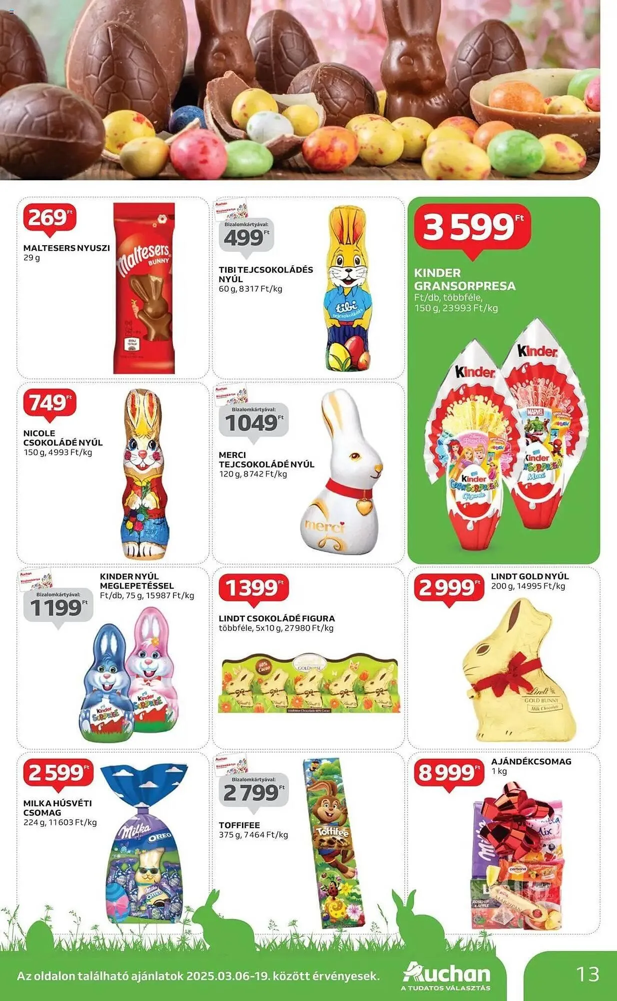 Katalógus Auchan akciós újság március 6.-tól március 26.-ig 2025. - Oldal 13