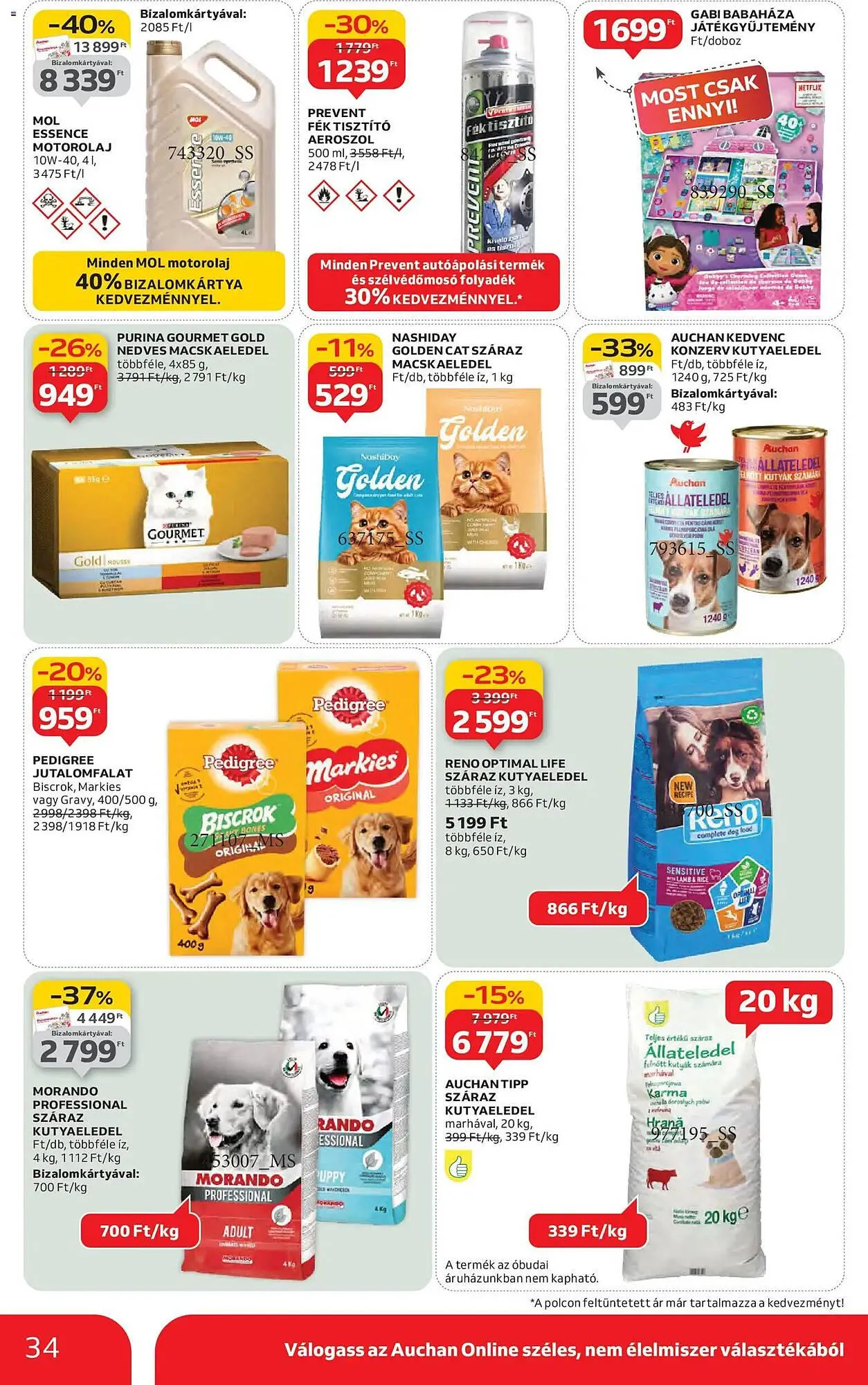 Katalógus Auchan akciós újság január 29.-tól február 4.-ig 2026. - Oldal 34