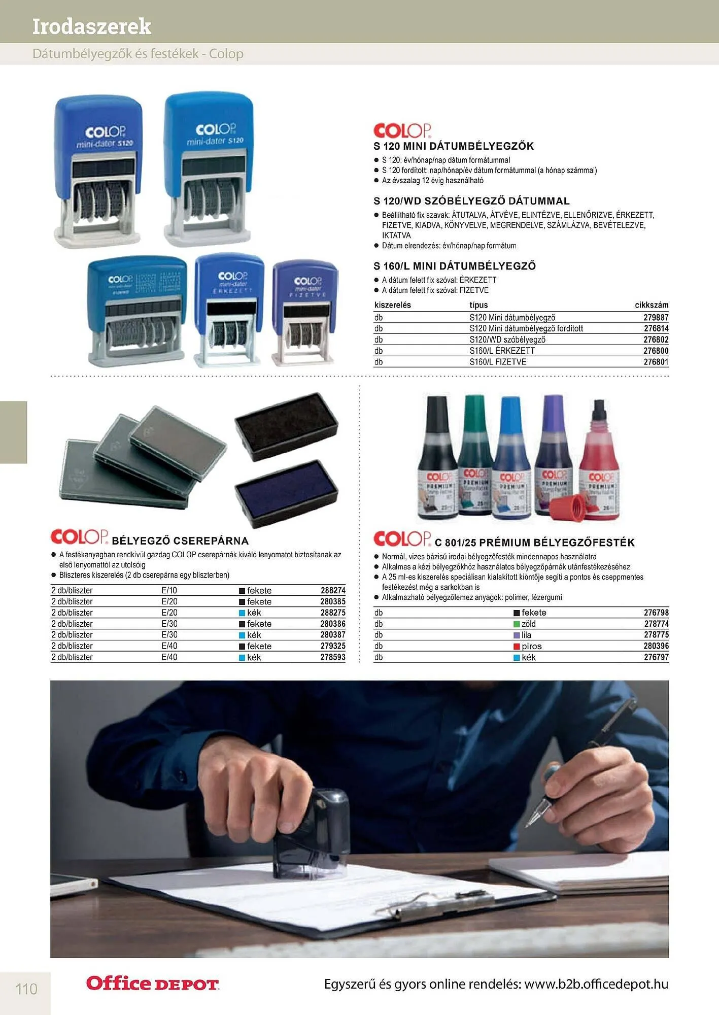 Katalógus Office Depot akciós újság május 9.-tól december 31.-ig 2026. - Oldal 110