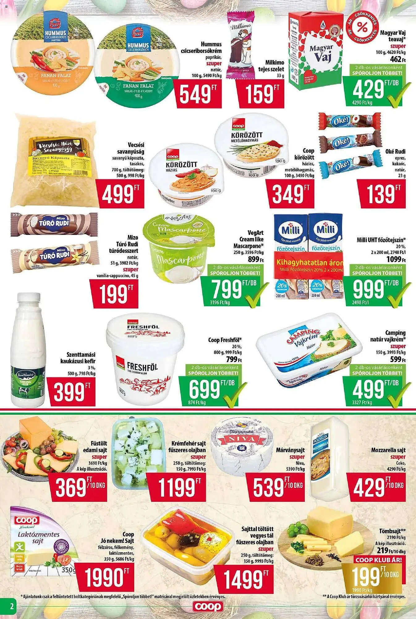 Katalógus Coop akciós újság március 26.-tól április 1.-ig 2026. - Oldal 2