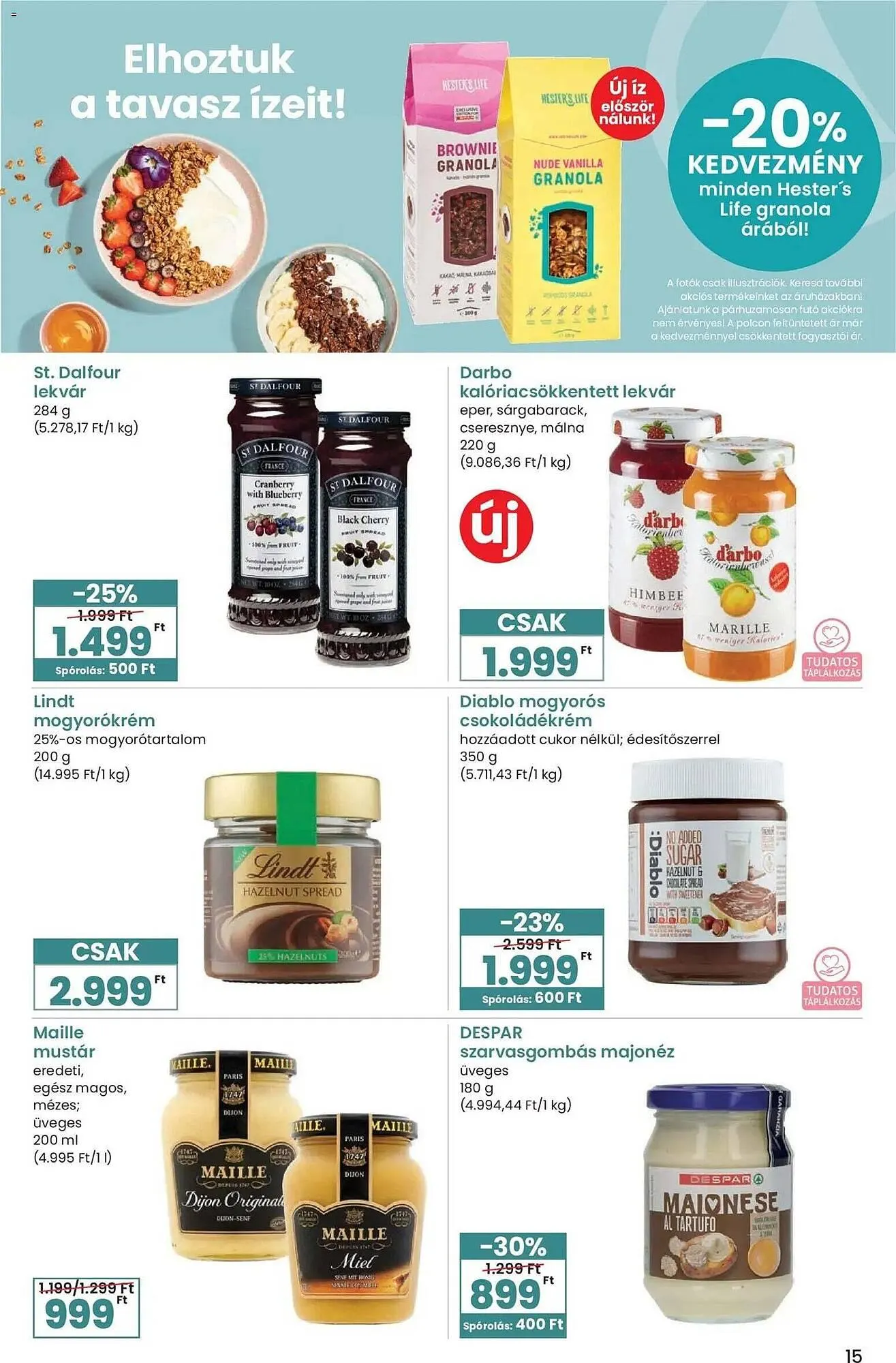 Katalógus Interspar akciós újság március 9.-tól április 8.-ig 2026. - Oldal 15
