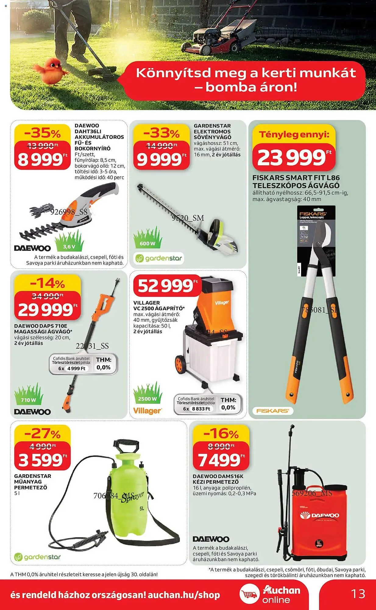 Katalógus Auchan akciós újság március 5.-tól április 4.-ig 2026. - Oldal 13