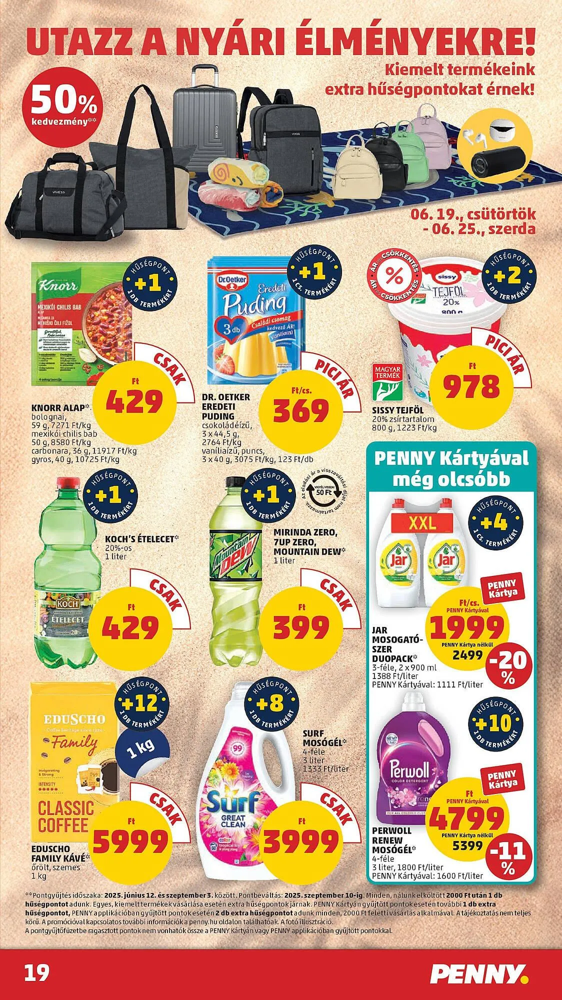 Katalógus PENNY akciós újság június 19.-tól június 25.-ig 2025. - Oldal 19