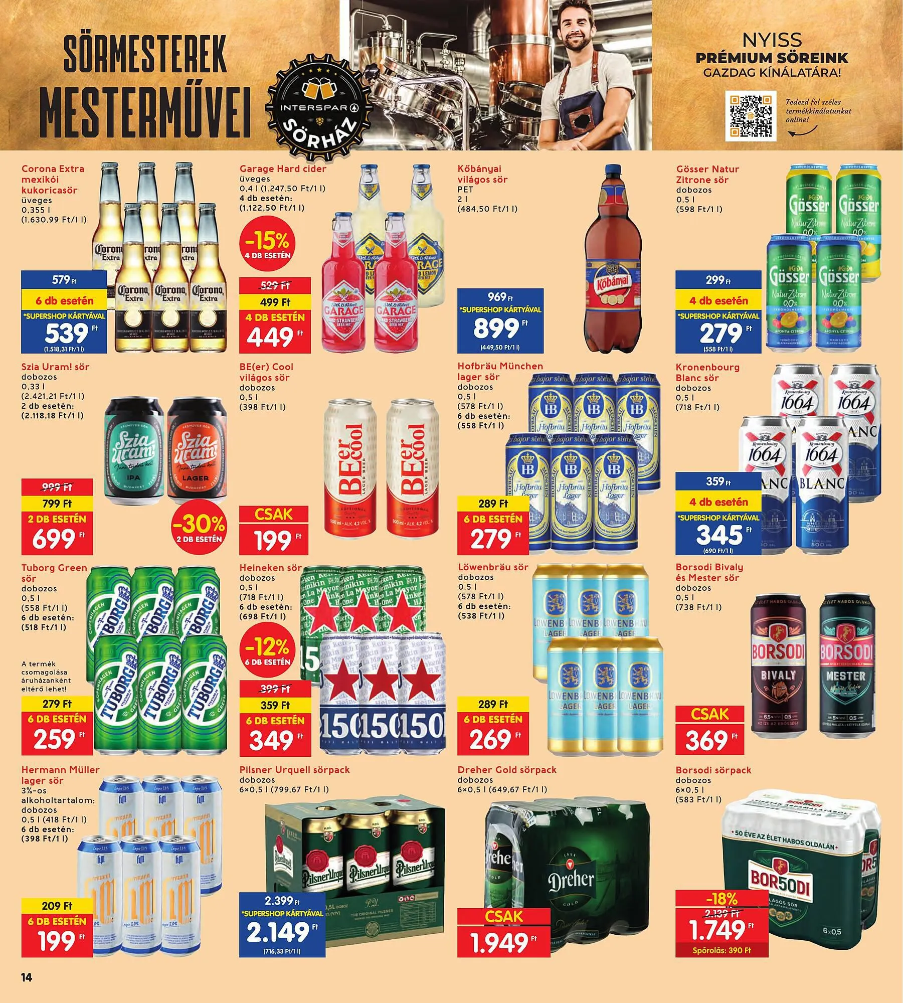 Katalógus Interspar akciós újság szeptember 21.-tól szeptember 27.-ig 2023. - Oldal 18