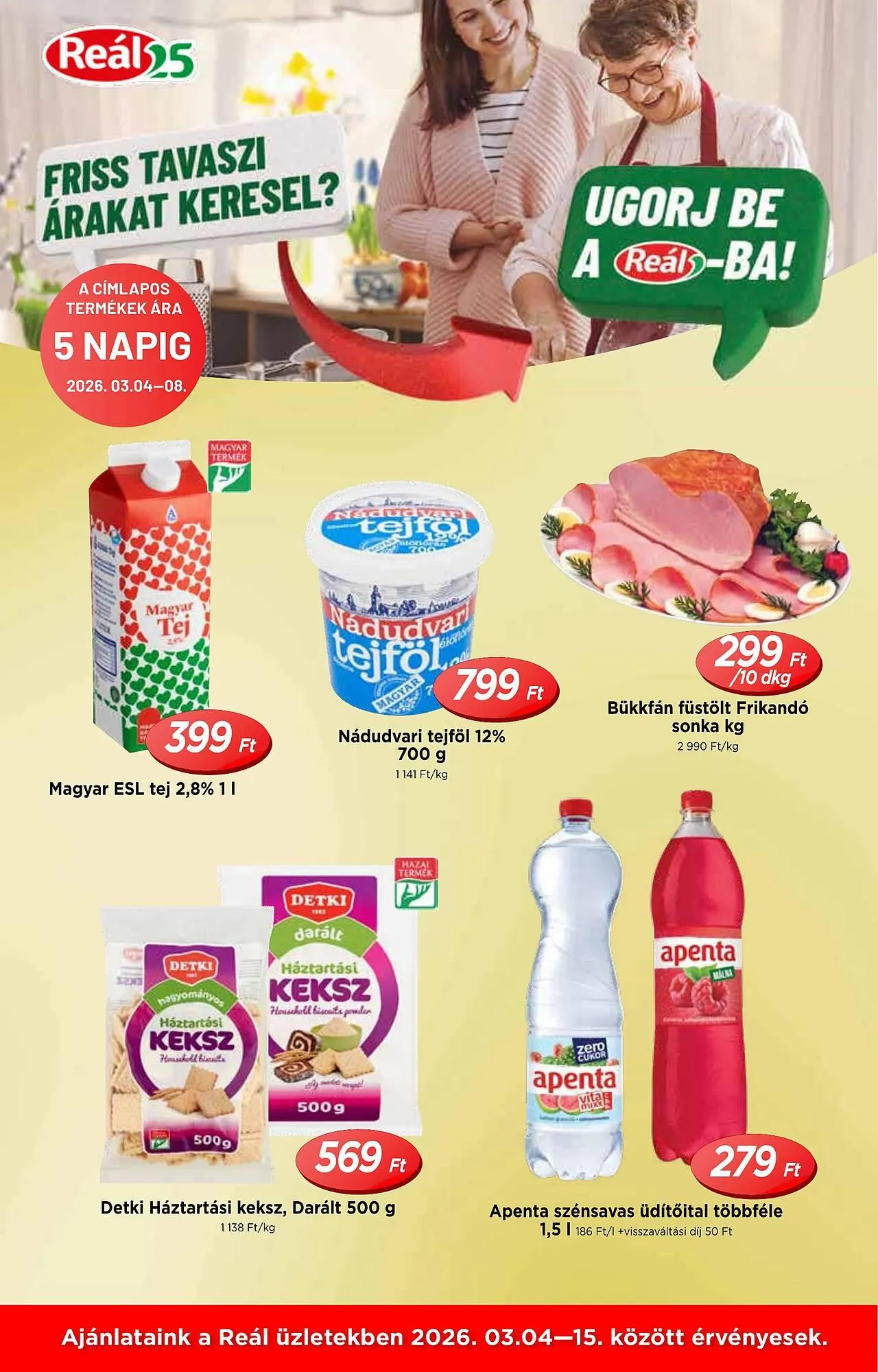 Katalógus Real akciós újság március 4.-tól március 15.-ig 2026. - Oldal 1